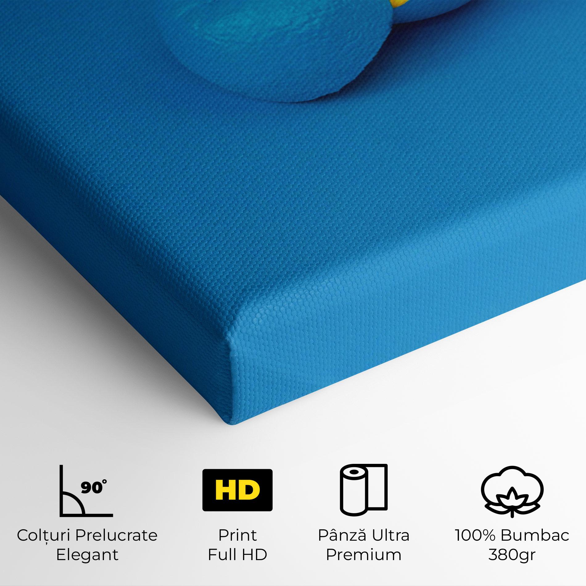 Tablou Canvas Blue Orange mockup 4