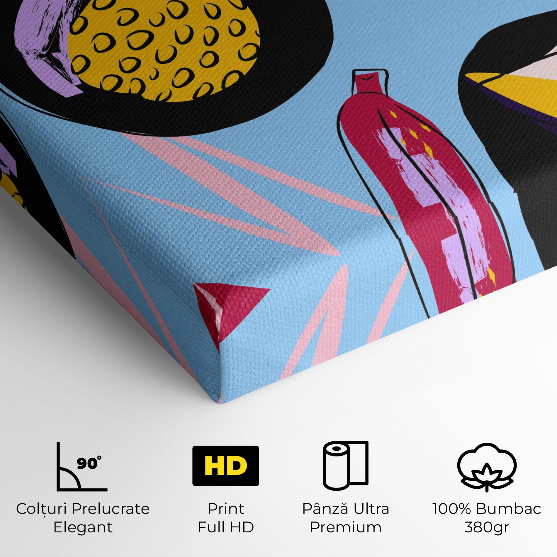 Tablou Canvas Colorful Fruits mockup 4