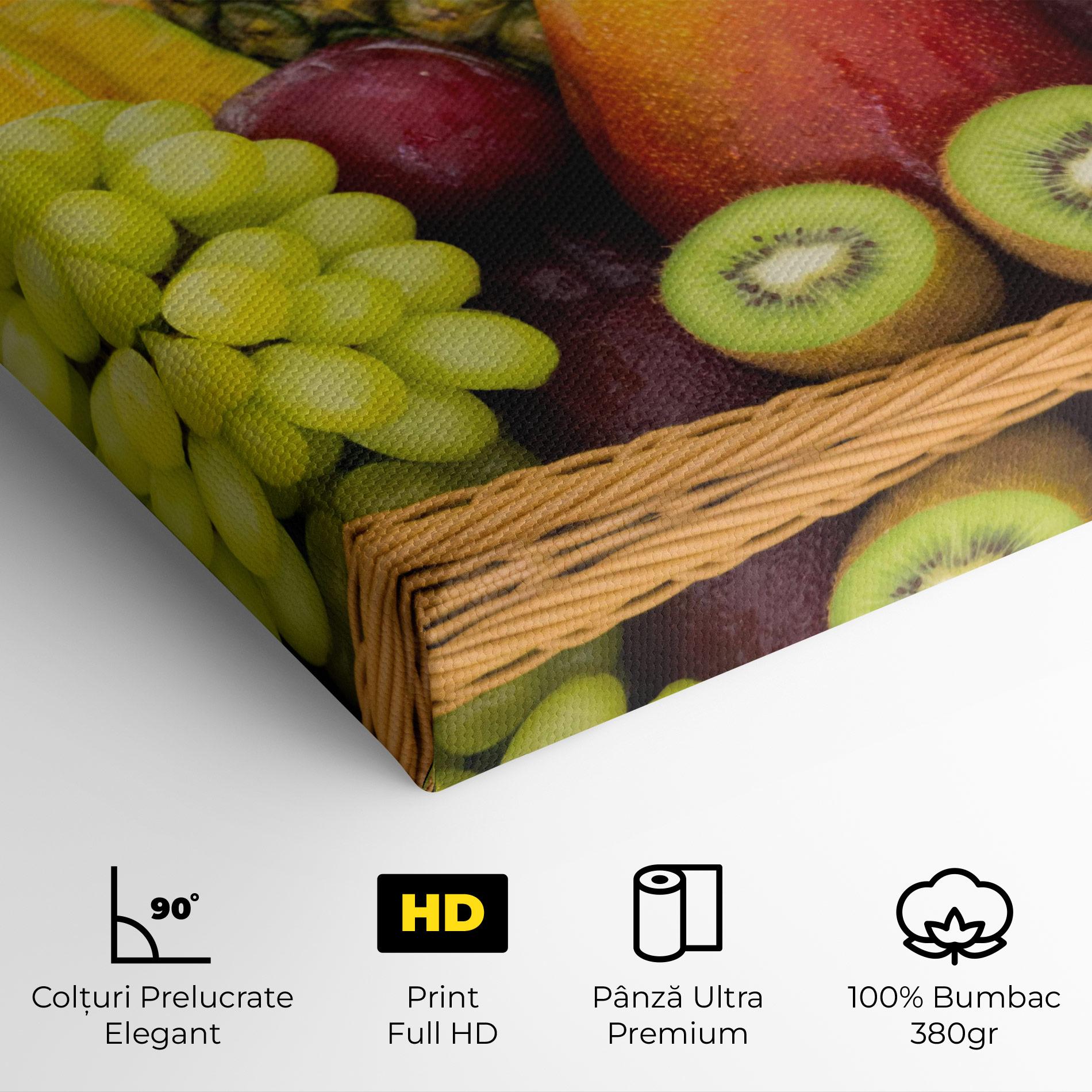 Tablou Canvas Fruit Basket mockup 4