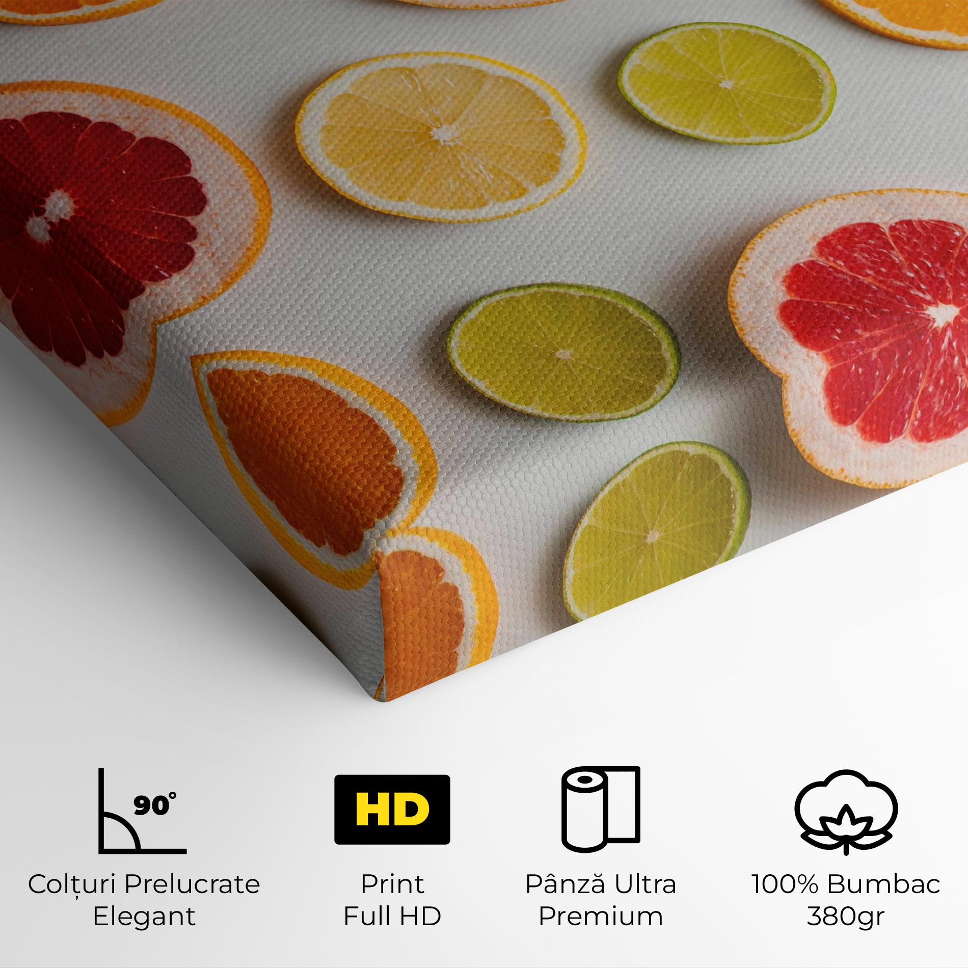 Tablou Canvas Grapefruit Mix mockup 4