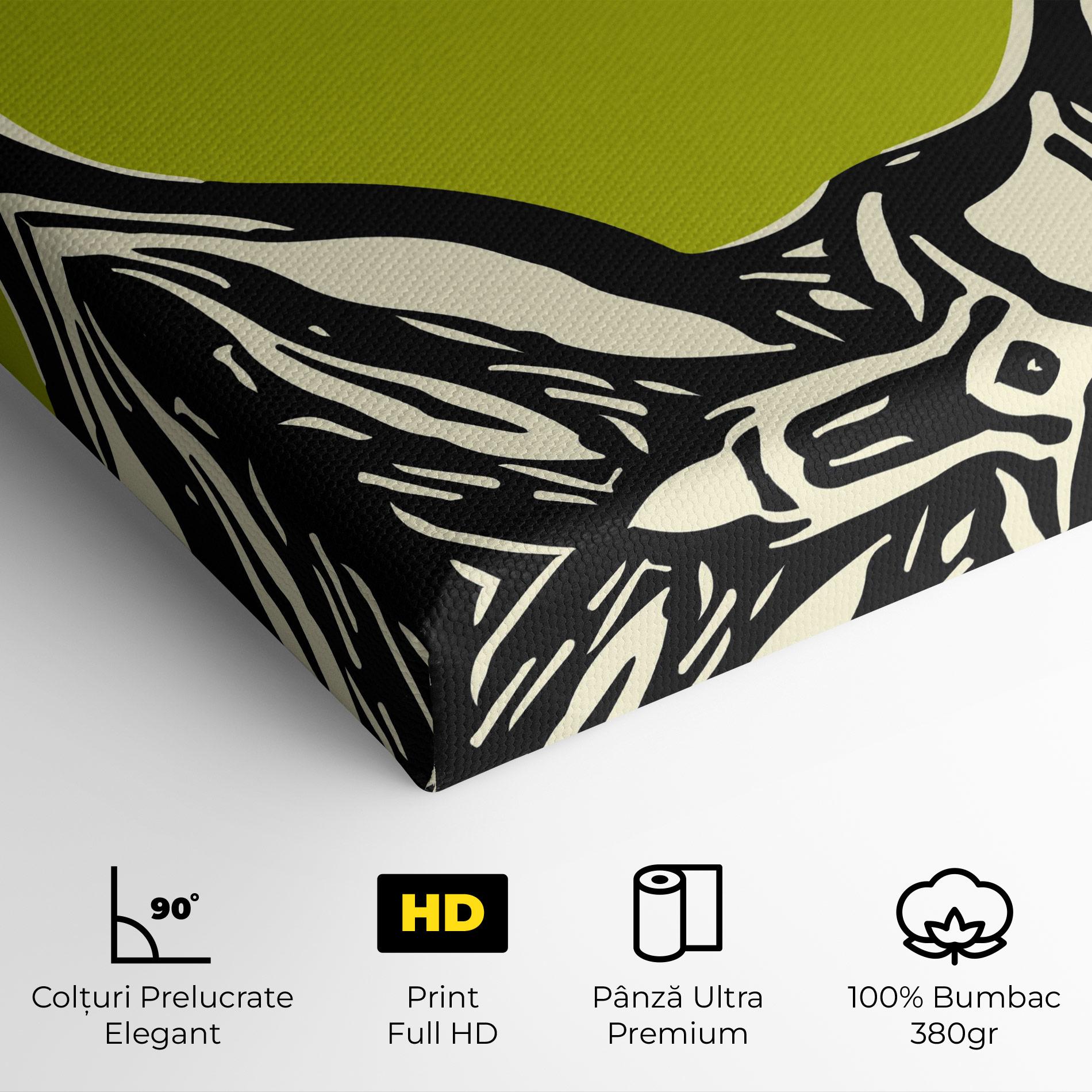 Tablou Canvas Green Apple mockup 4