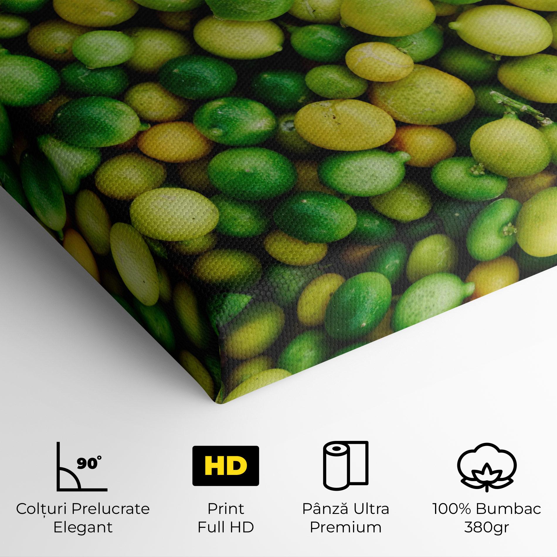 Tablou Canvas Green Lime mockup 4