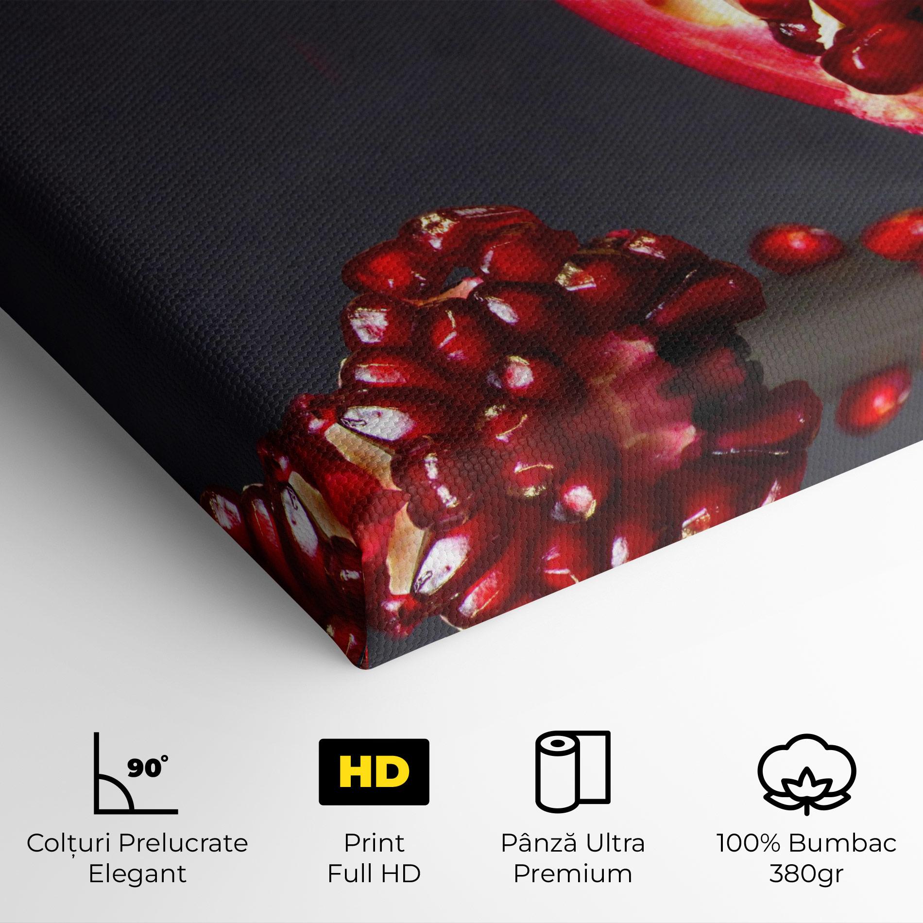 Tablou Canvas Open Pomegranate mockup 4