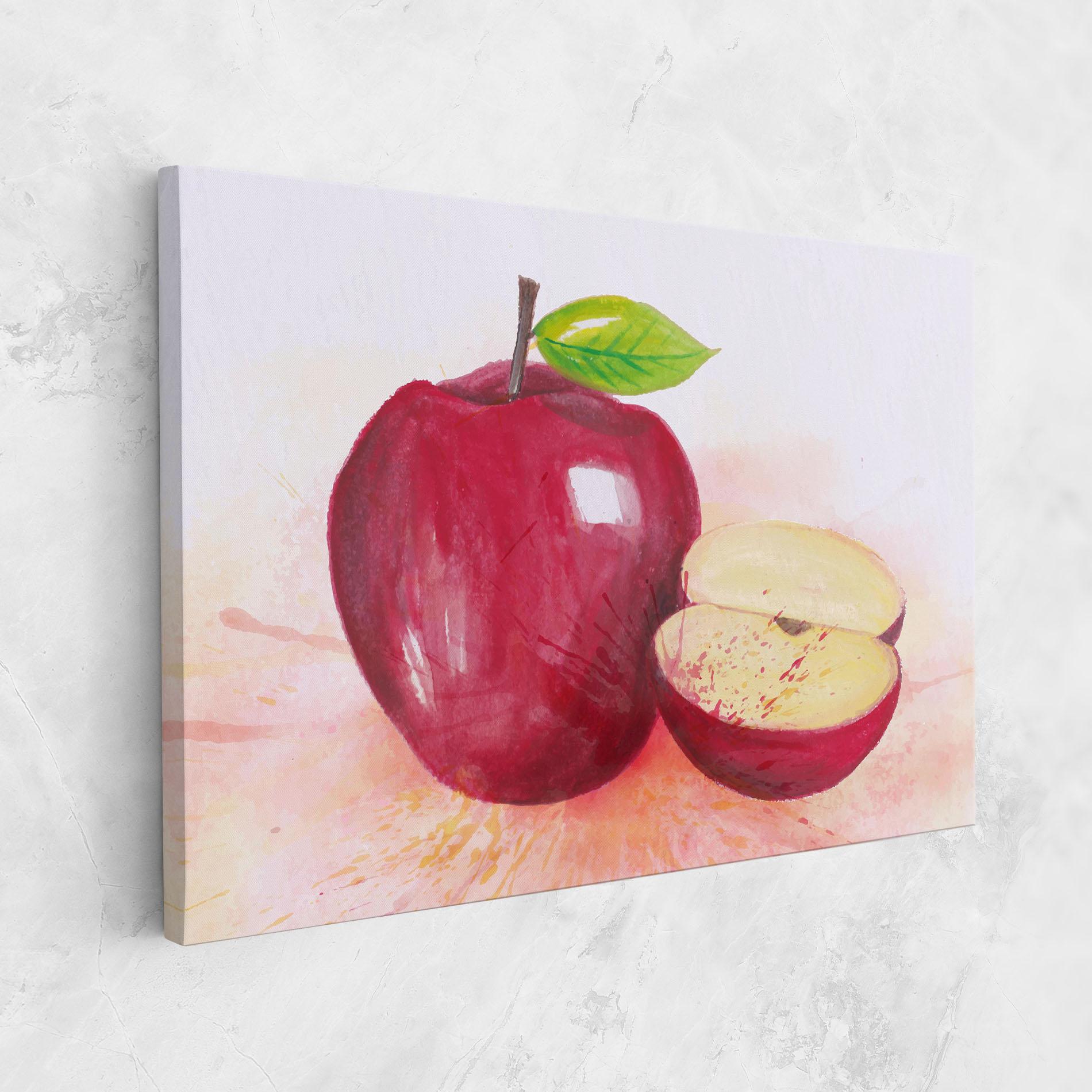 Tablou Canvas Apple Art mockup 1