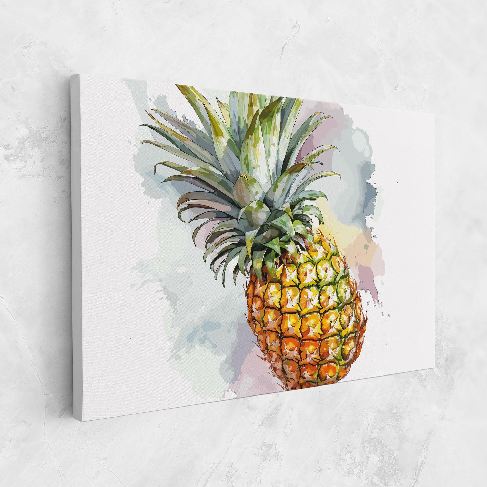 Tablou Canvas Artistic Pineapple mockup 1