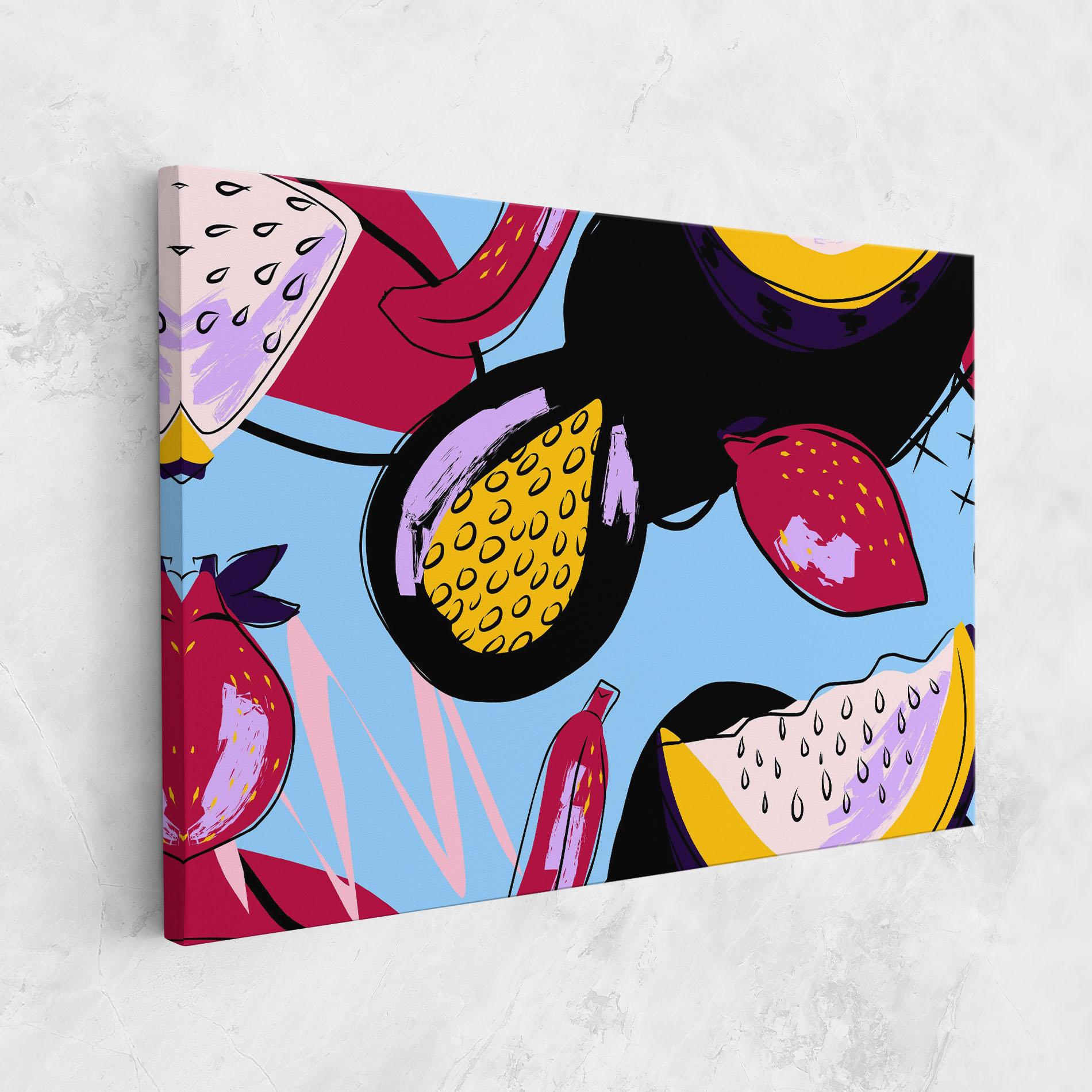 Tablou Canvas Colorful Fruits mockup 1