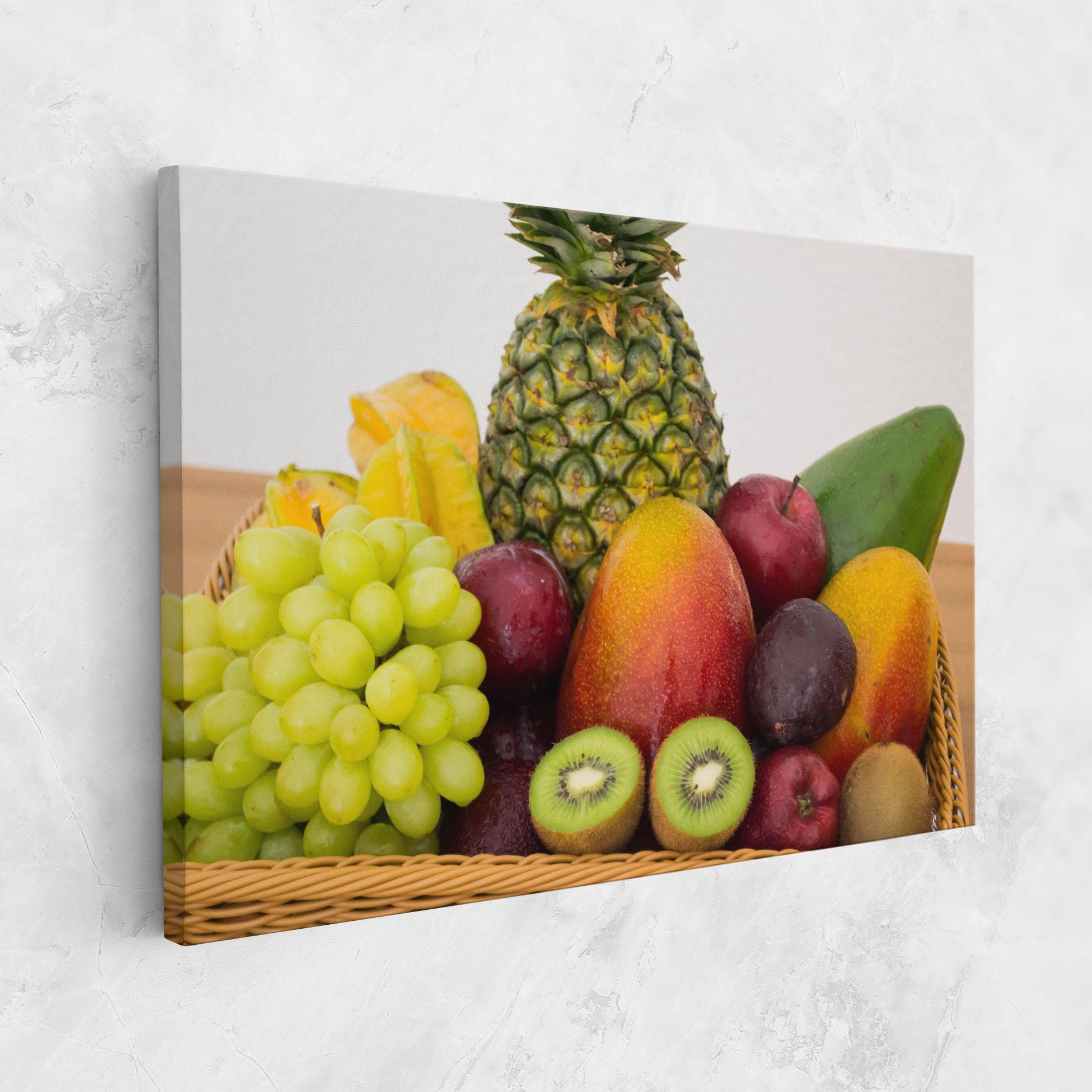 Tablou Canvas Fruit Basket mockup 1