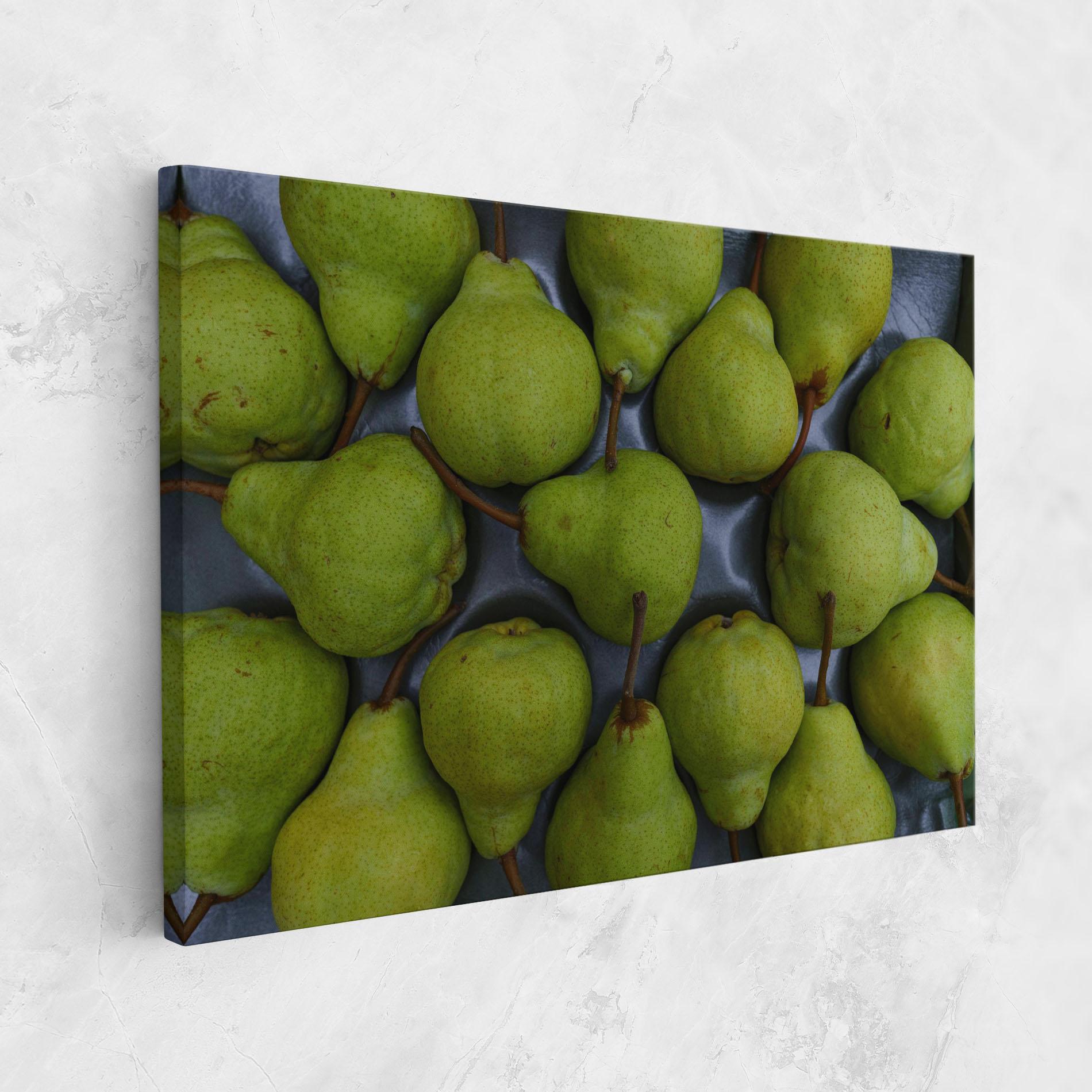 Tablou Canvas Green Pear mockup 1