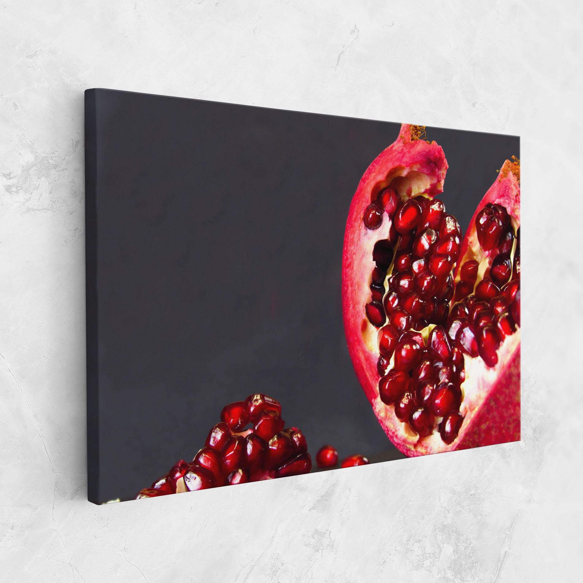 Tablou Canvas Open Pomegranate mockup 1
