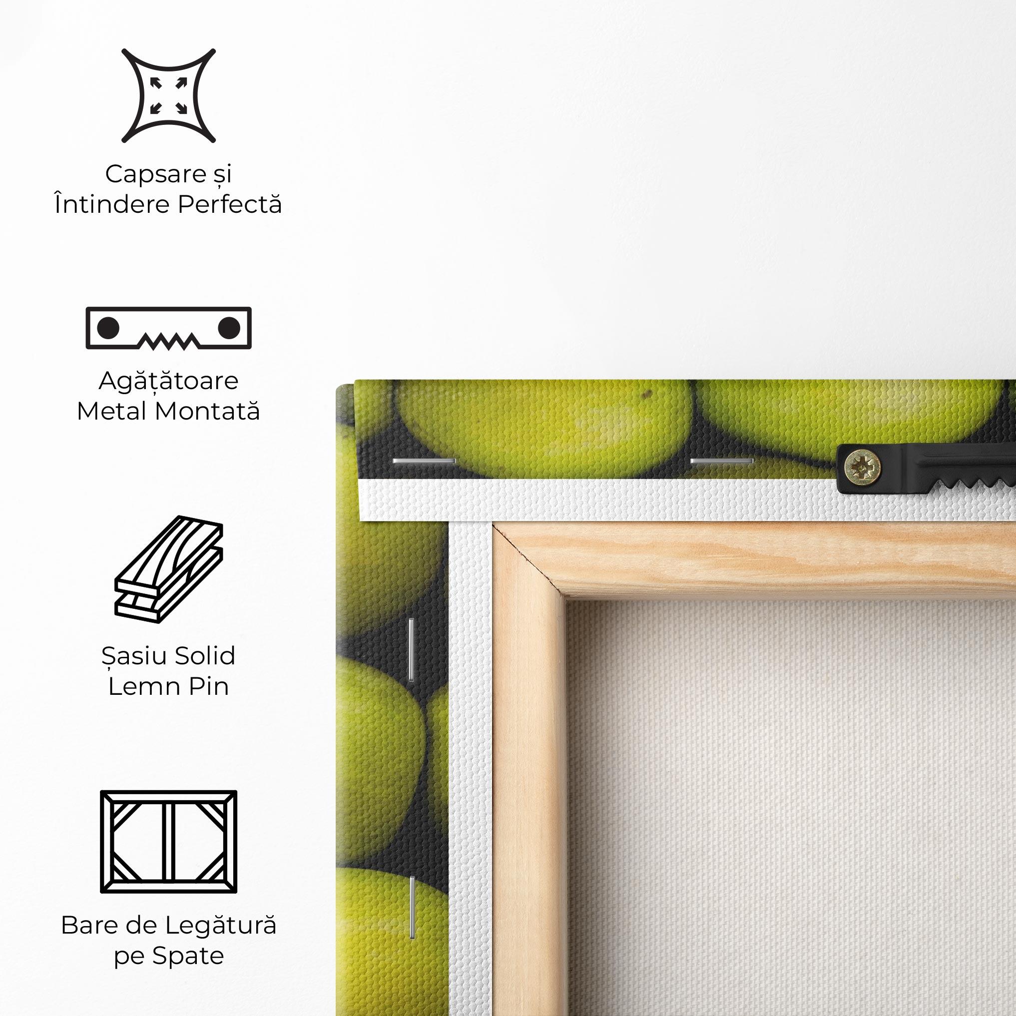 Tablou Canvas Apple Wall mockup 5