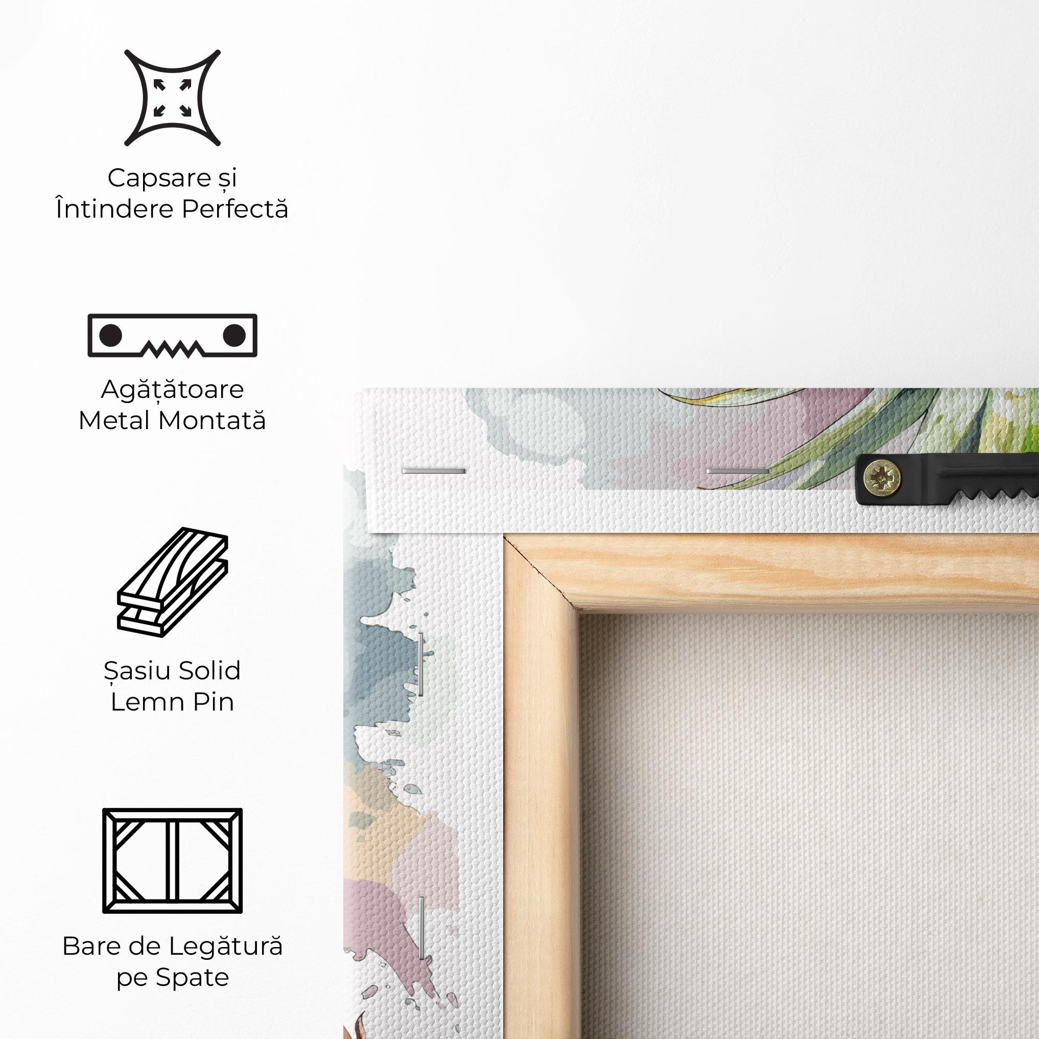 Tablou Canvas Artistic Pineapple mockup 5