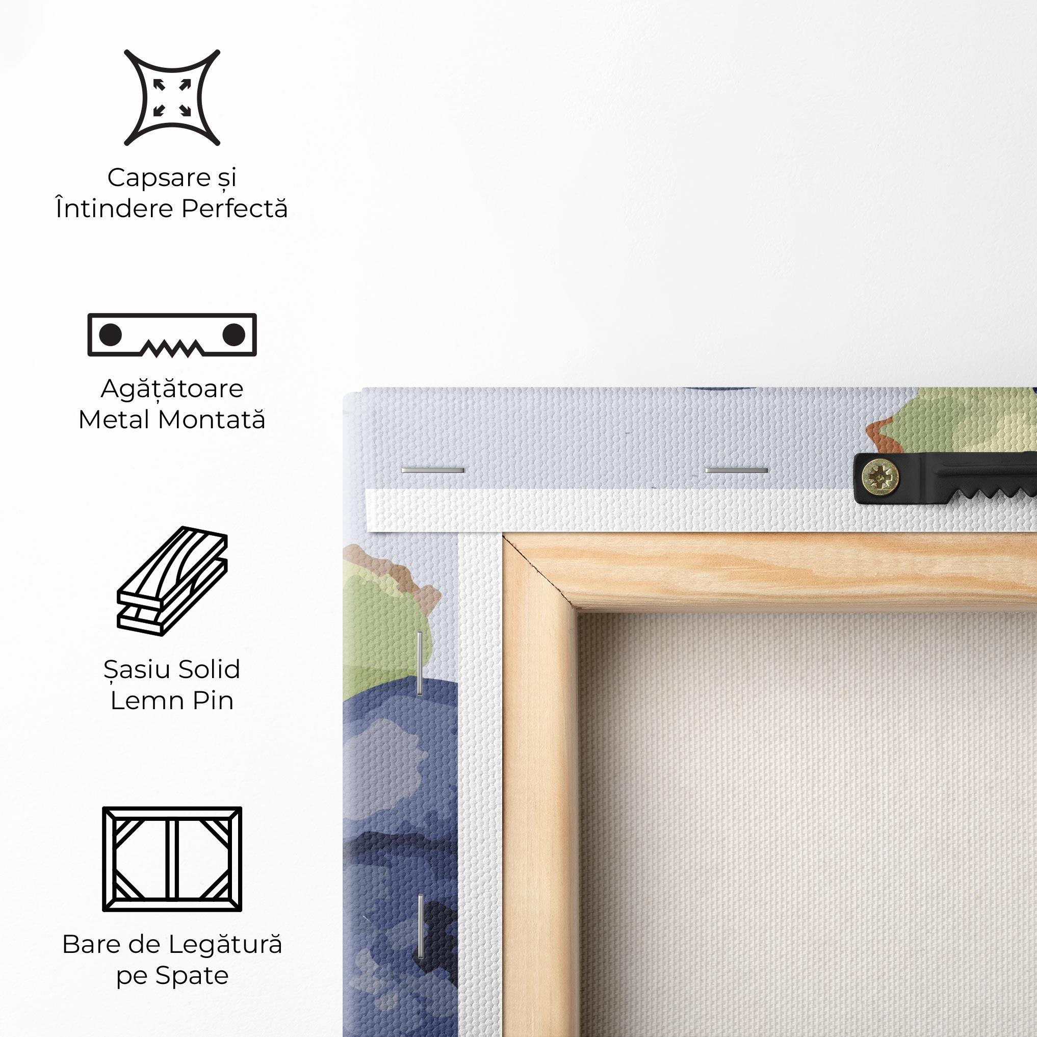 Tablou Canvas Blueberries Art mockup 5