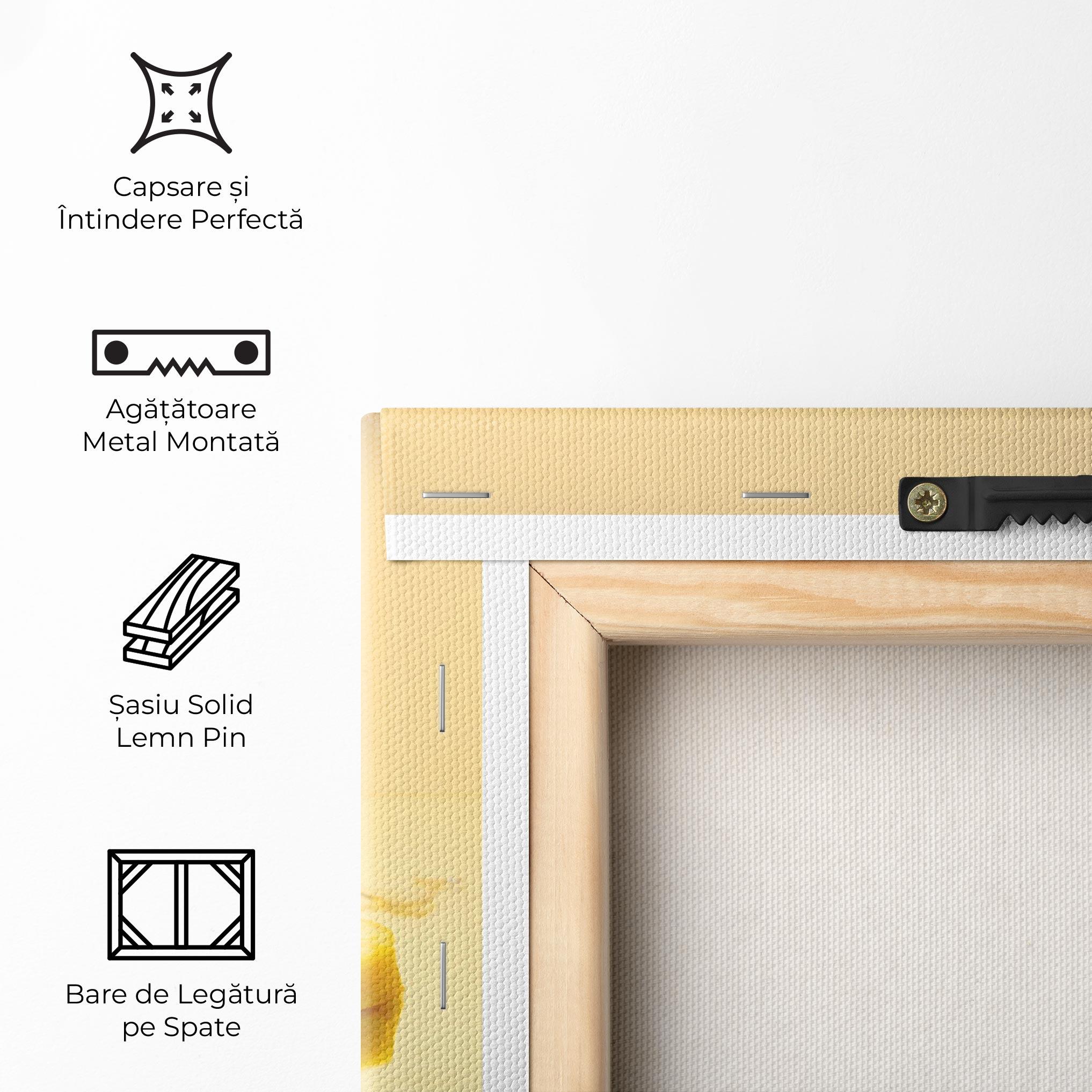 Tablou Canvas Cut Pineapple mockup 5