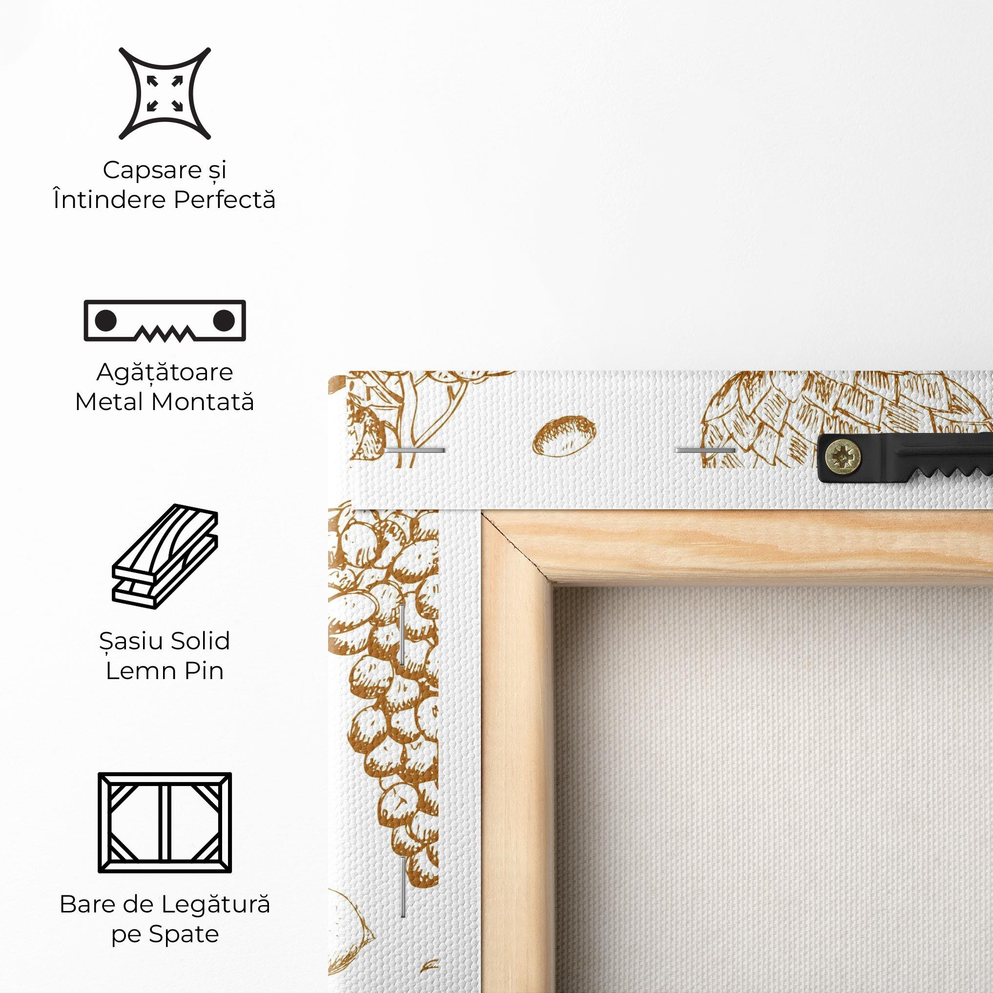 Tablou Canvas Floating Fruits mockup 5