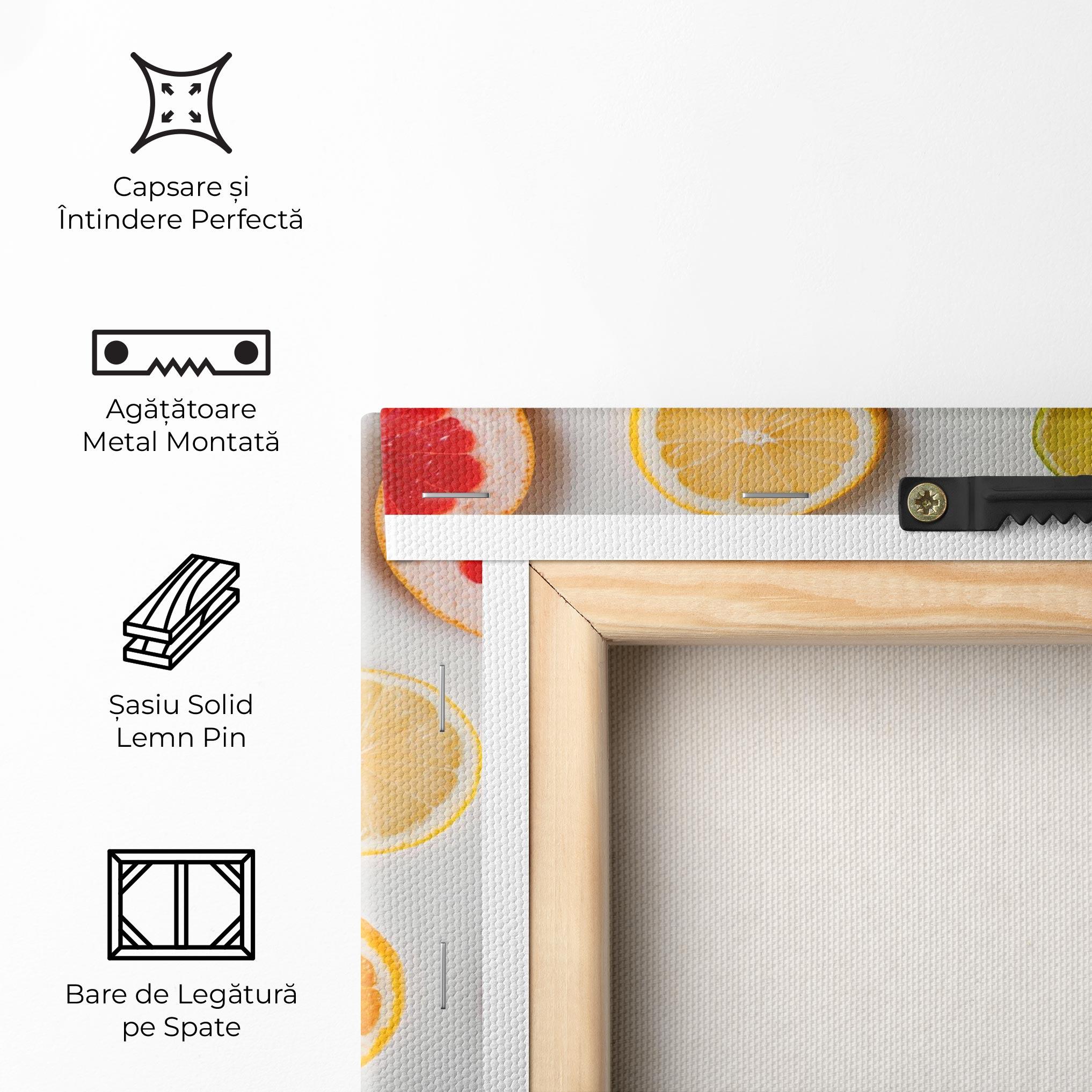 Tablou Canvas Grapefruit Mix mockup 5