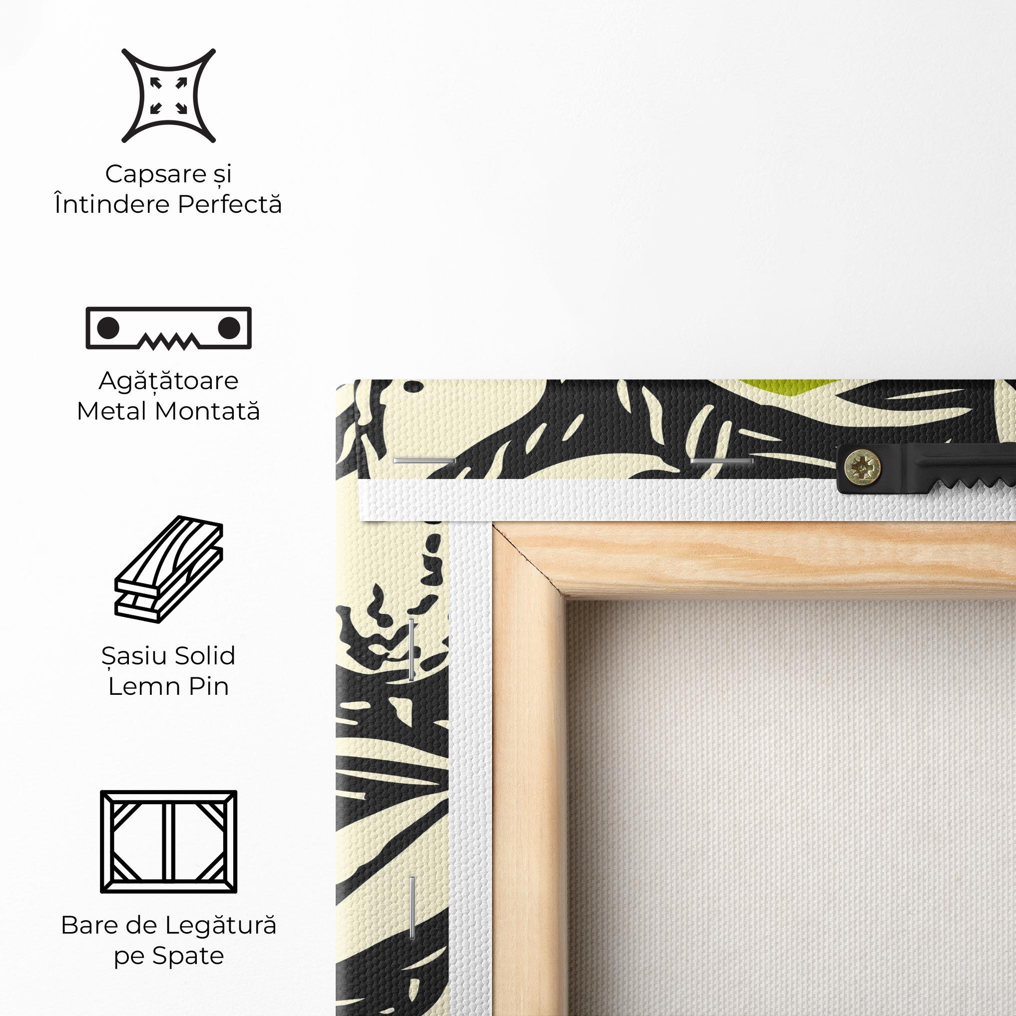Tablou Canvas Green Apple mockup 5