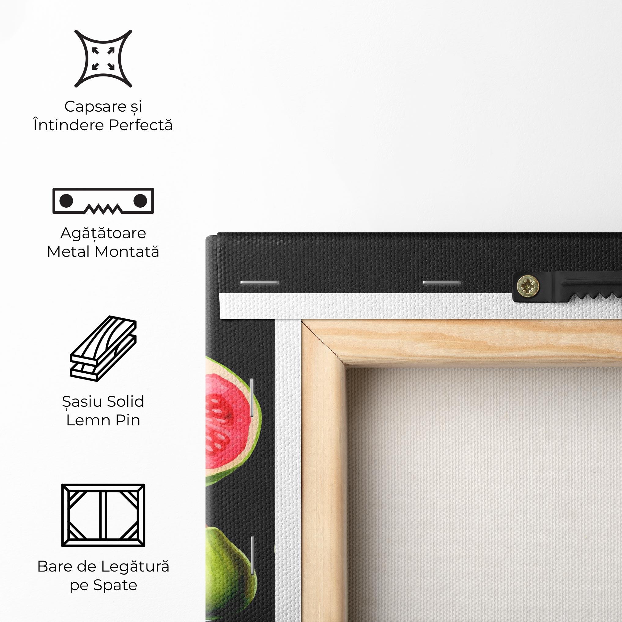 Tablou Canvas Green Fruit mockup 5