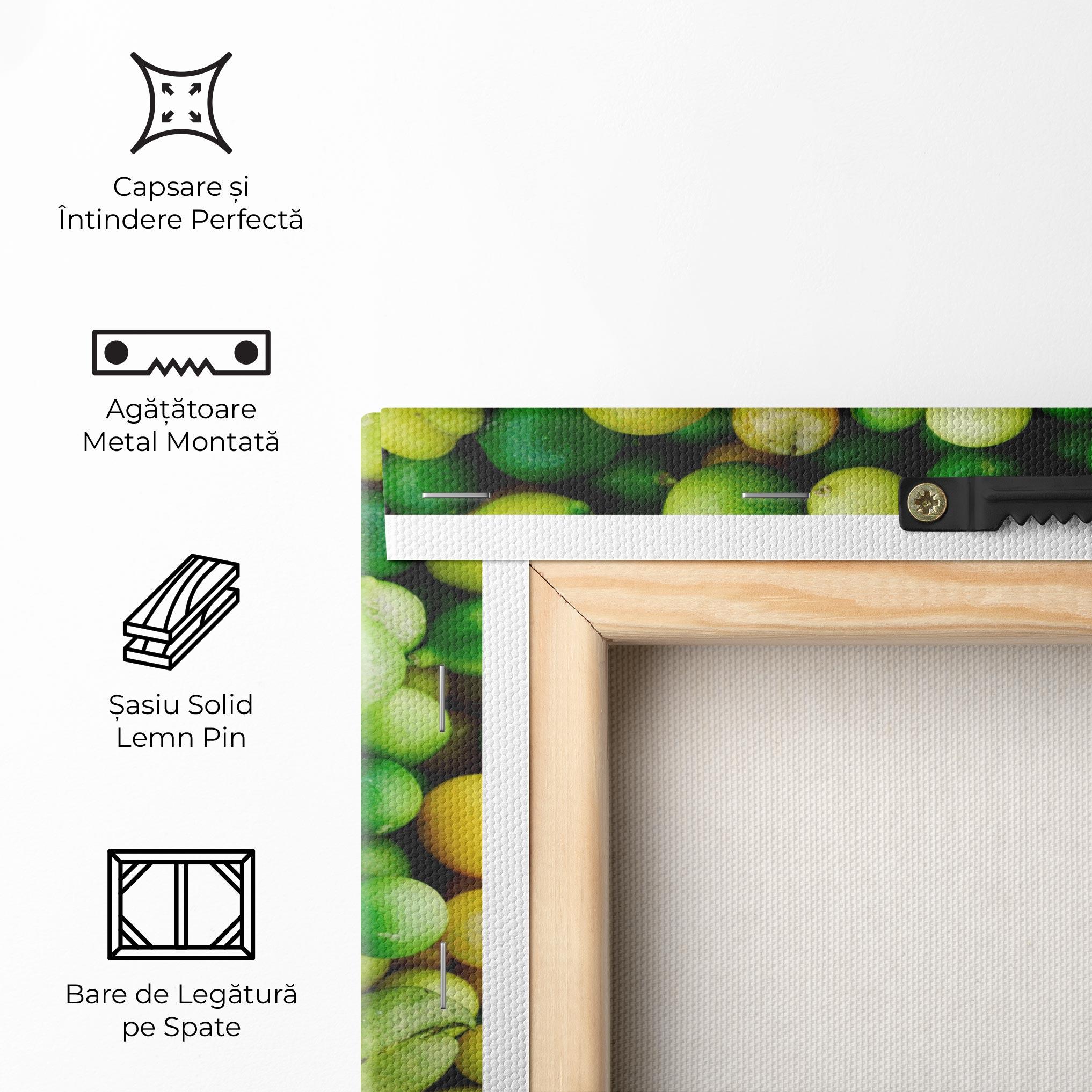 Tablou Canvas Green Lime mockup 5
