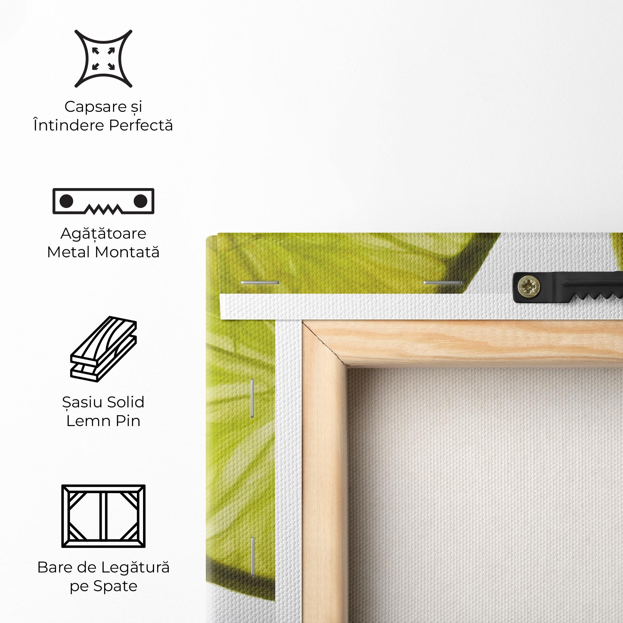 Tablou Canvas Lime Slice mockup 5