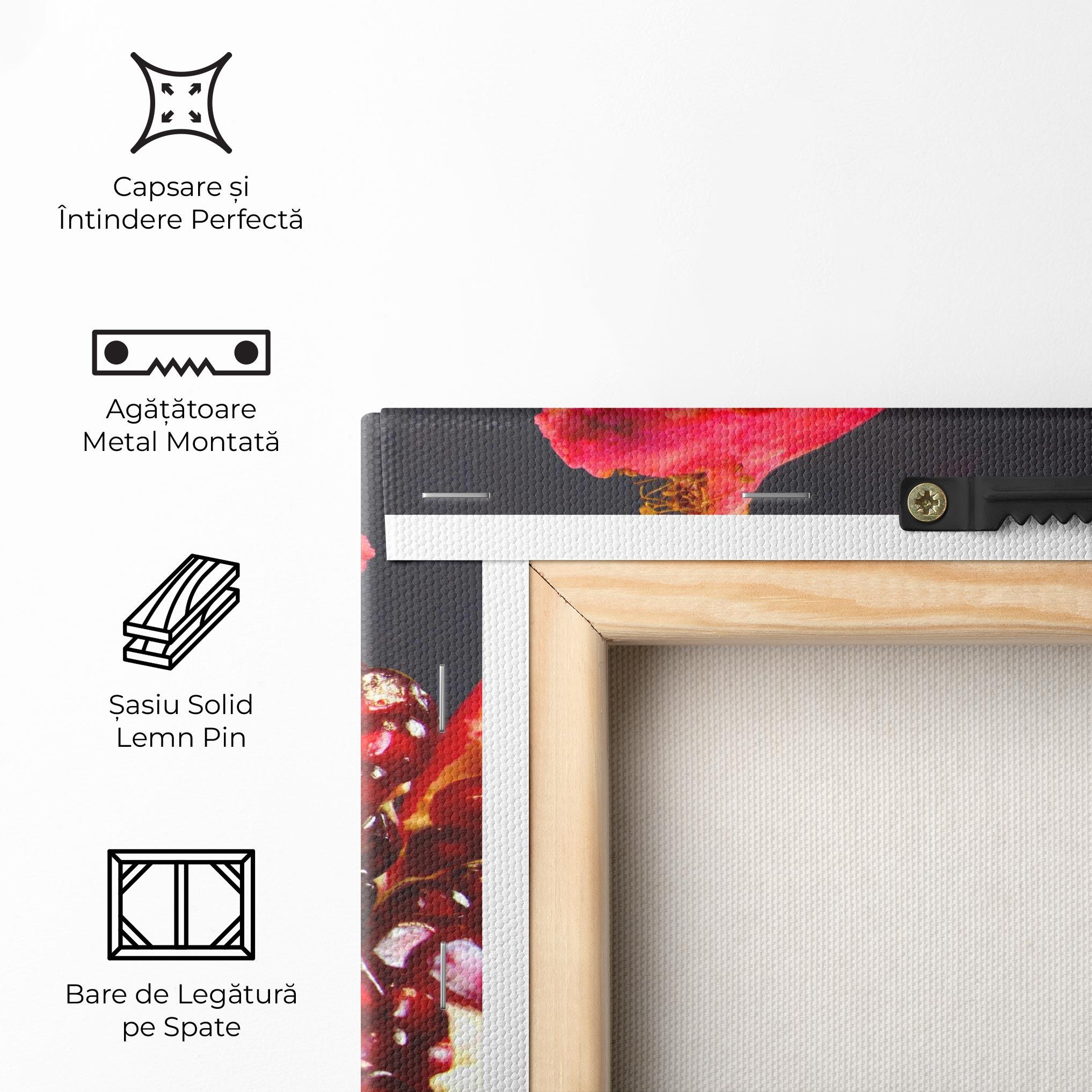 Tablou Canvas Open Pomegranate mockup 5
