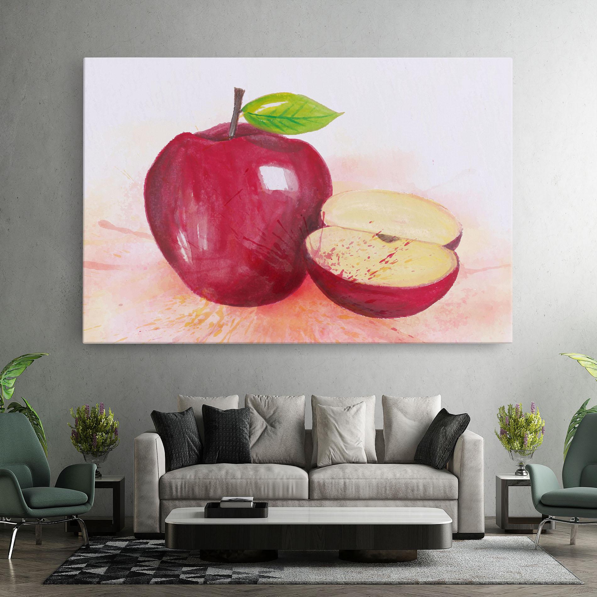 Tablou Canvas Apple Art mockup 7