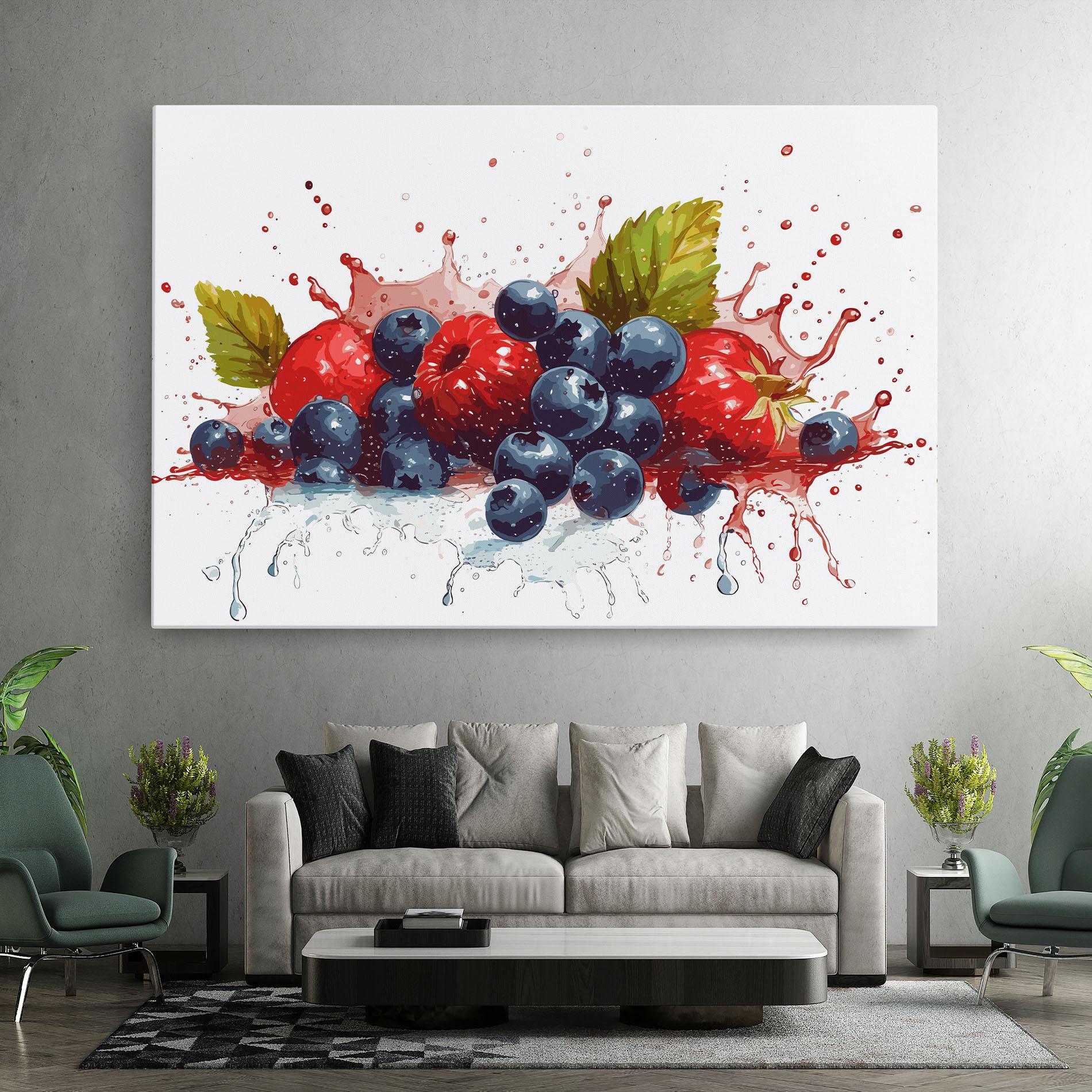 Tablou Canvas Berries Art mockup 7