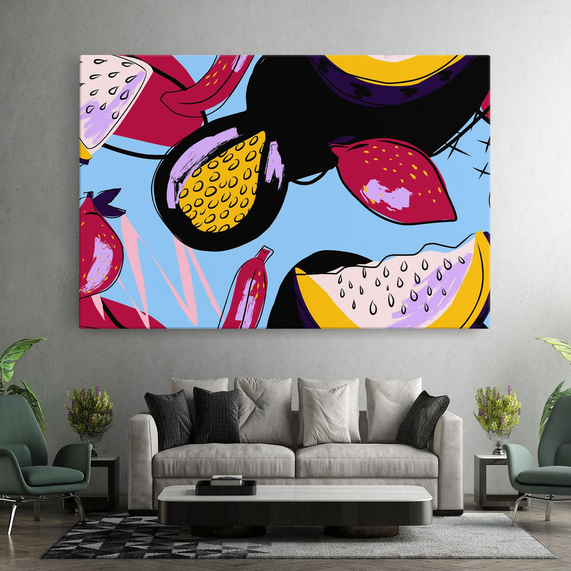 Tablou Canvas Colorful Fruits mockup 7