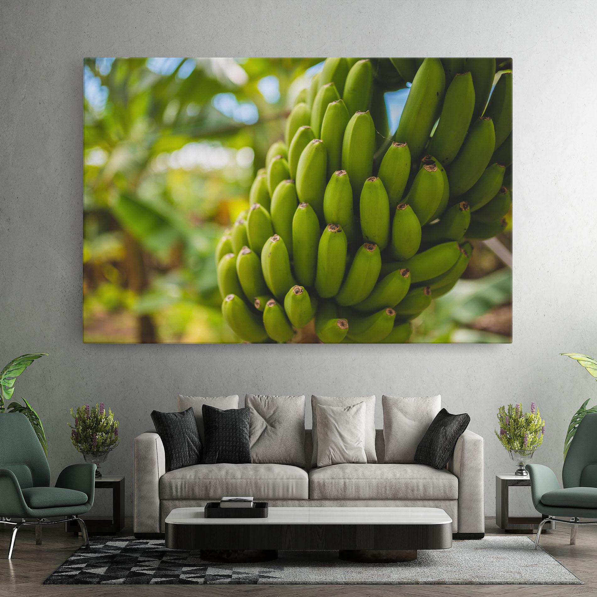 Tablou Canvas Green Banana mockup 7