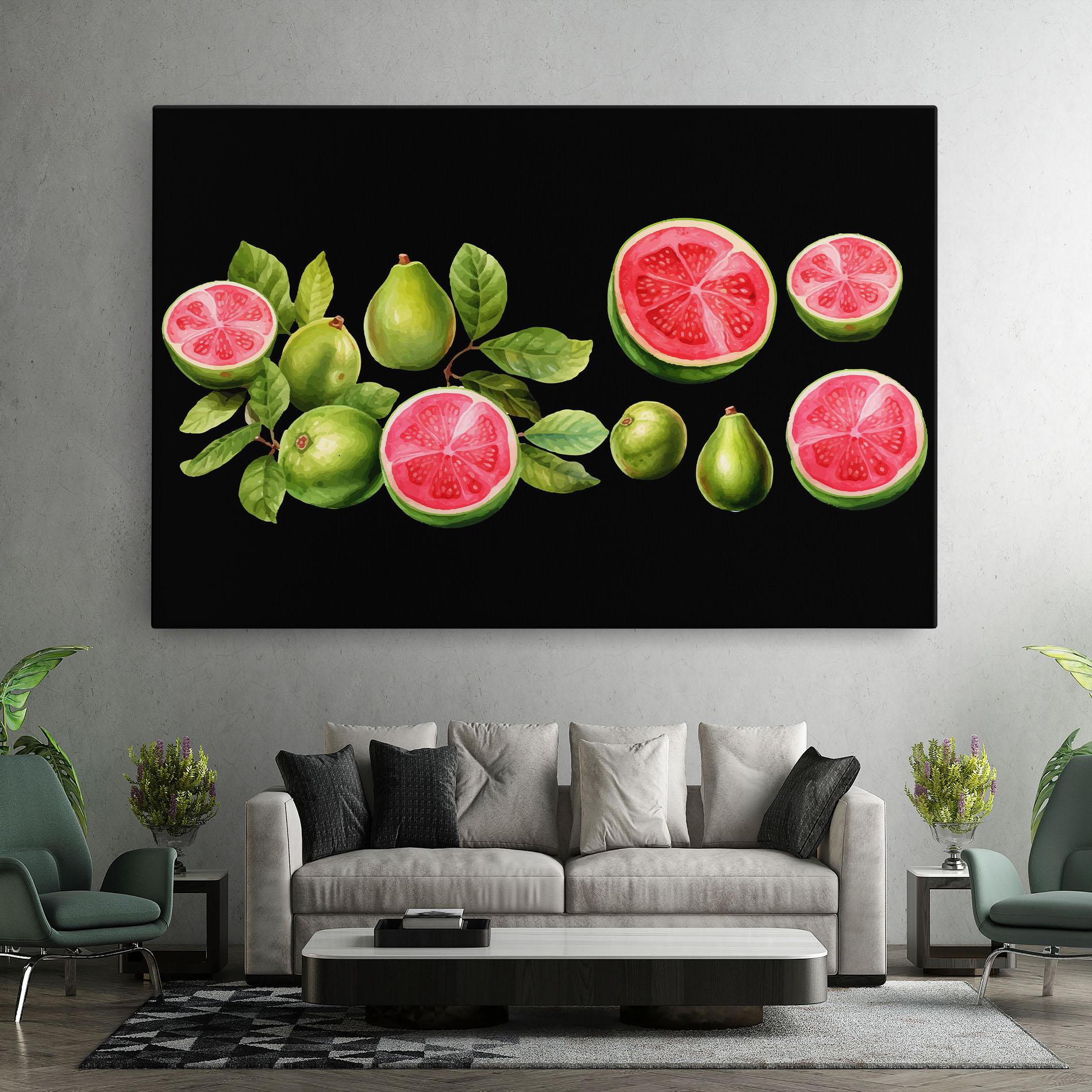 Tablou Canvas Green Fruit mockup 7