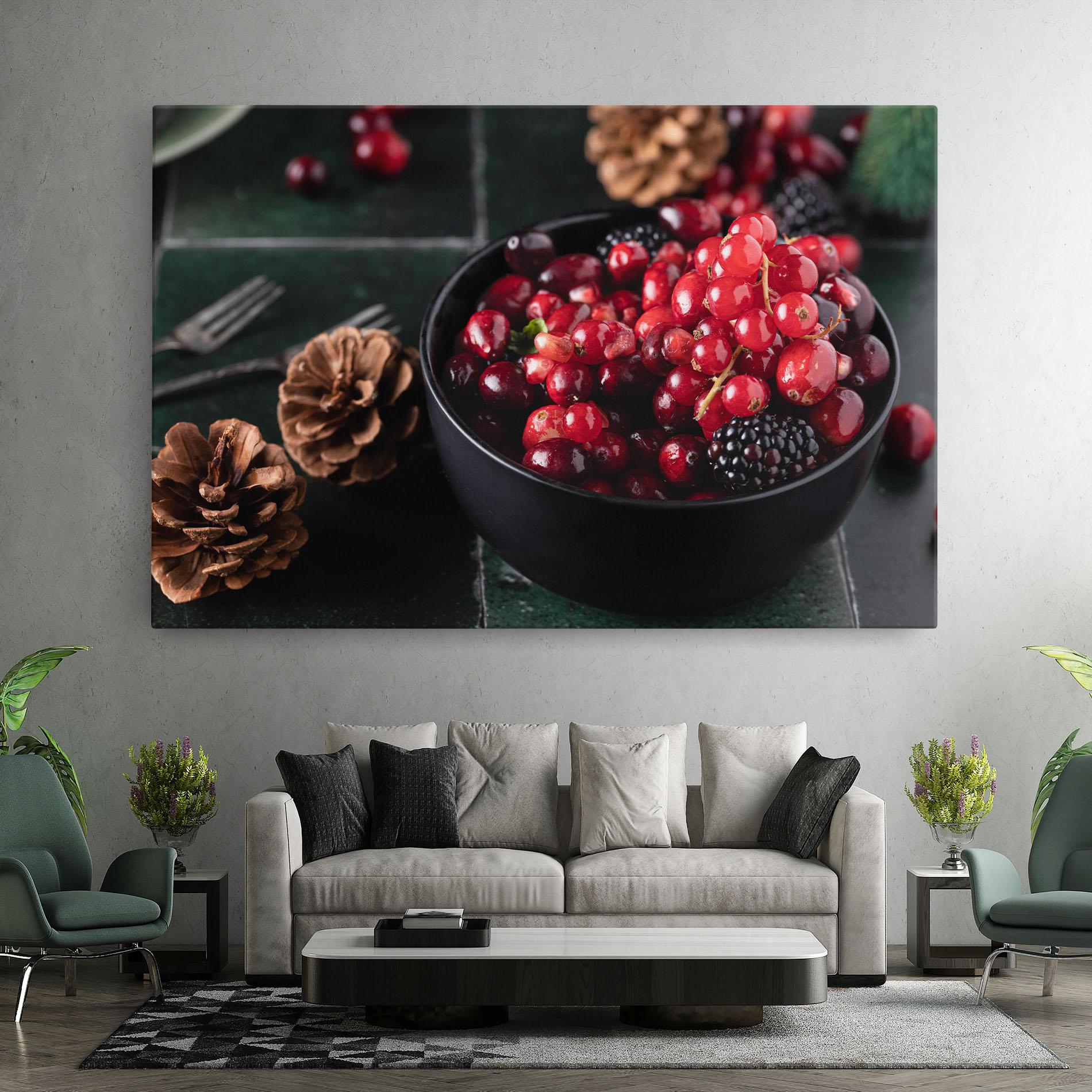 Tablou Canvas Red Berries mockup 7