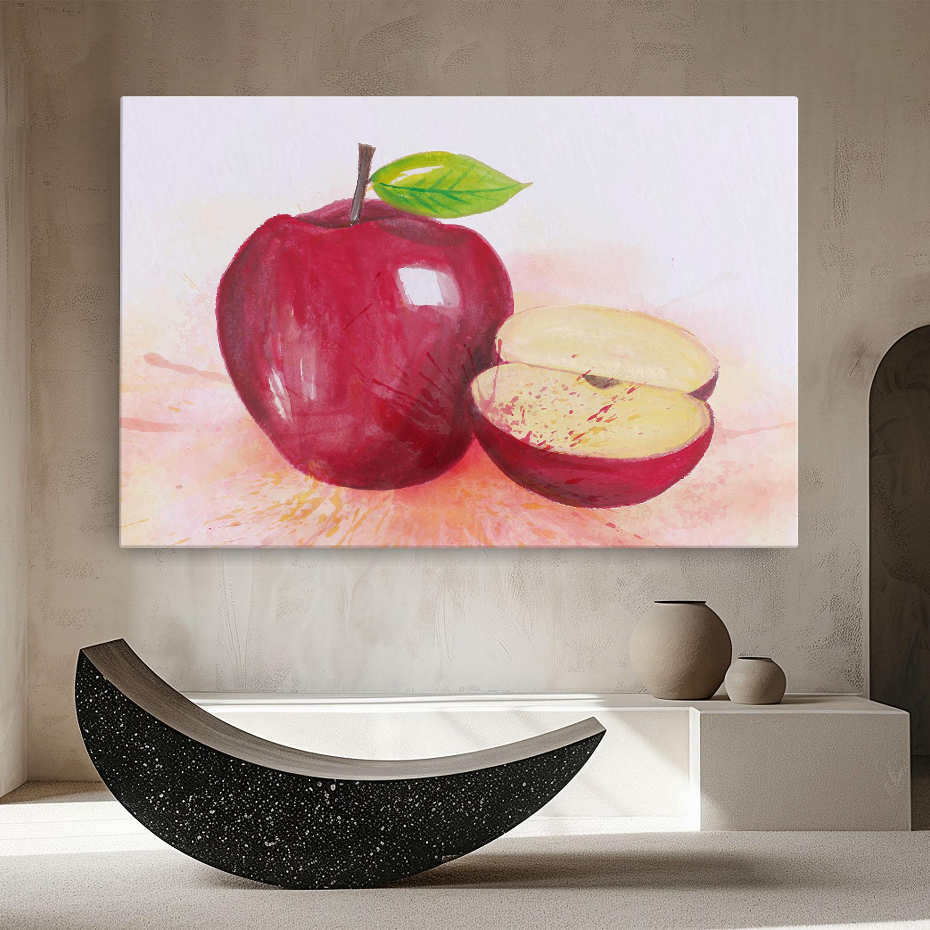 Tablou Canvas Apple Art mockup 8