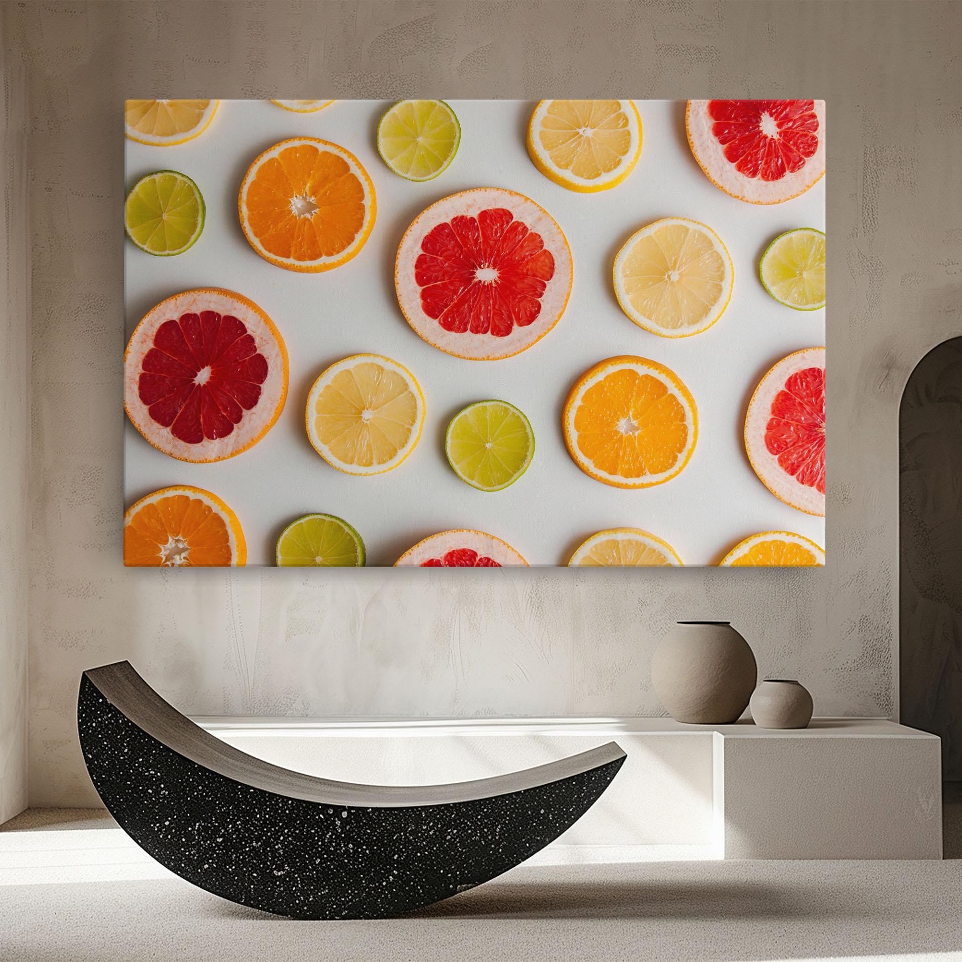 Tablou Canvas Grapefruit Mix mockup 8