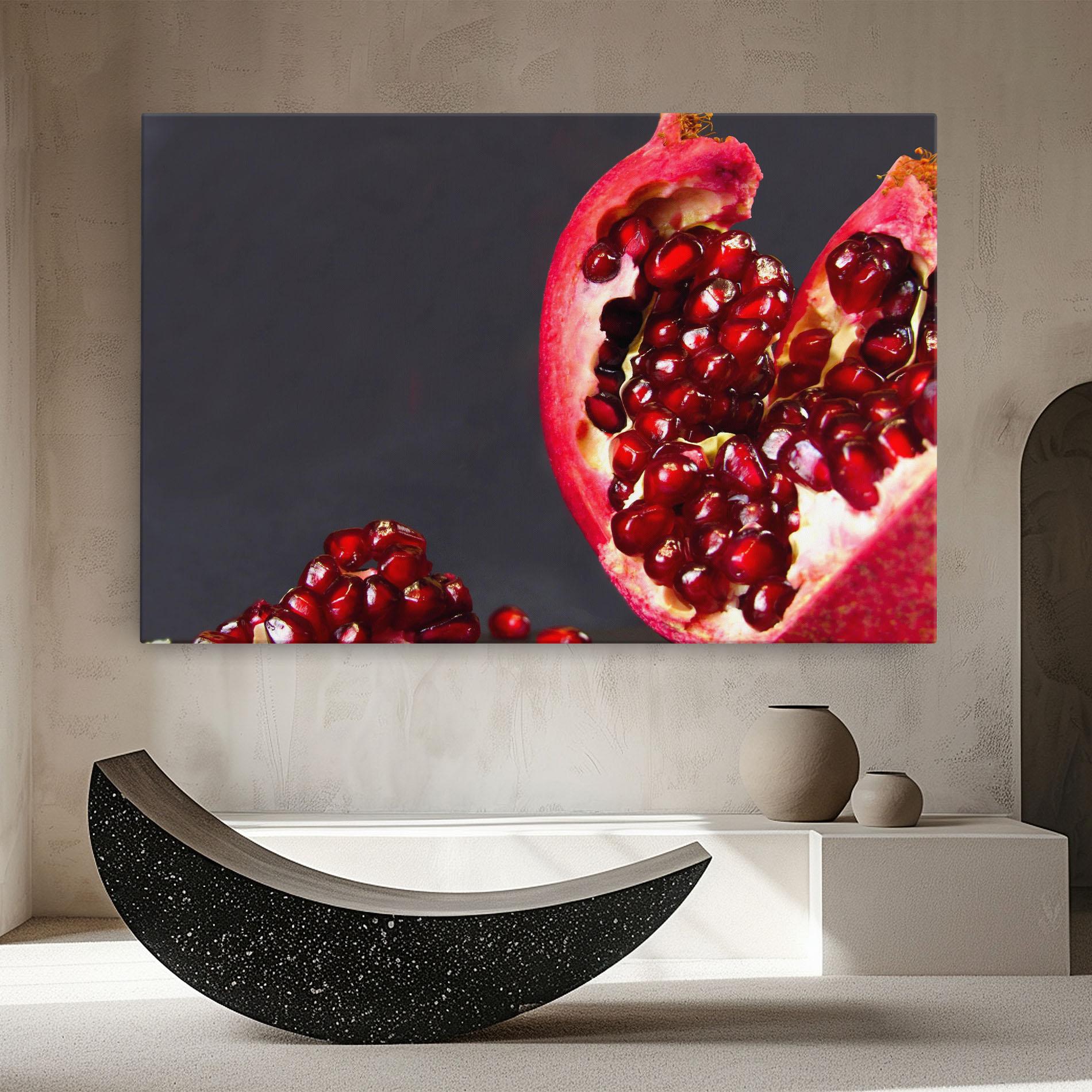 Tablou Canvas Open Pomegranate mockup 8