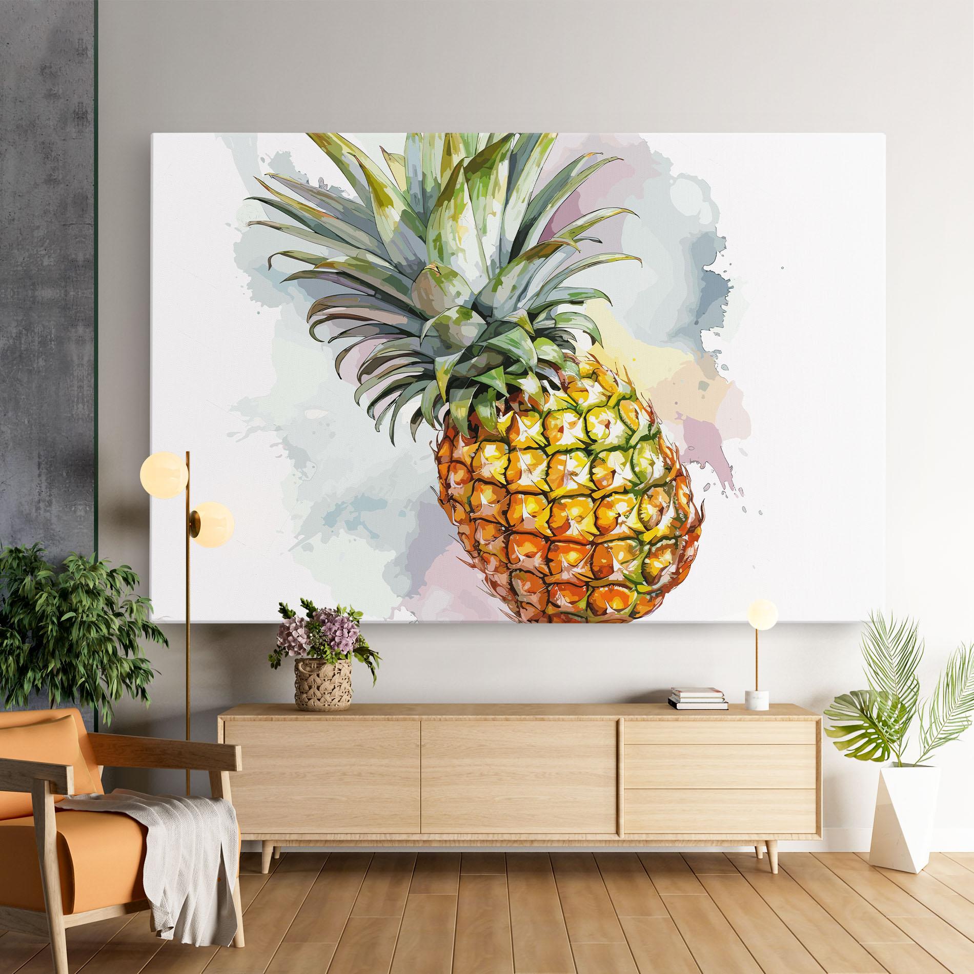 Tablou Canvas Artistic Pineapple mockup 9