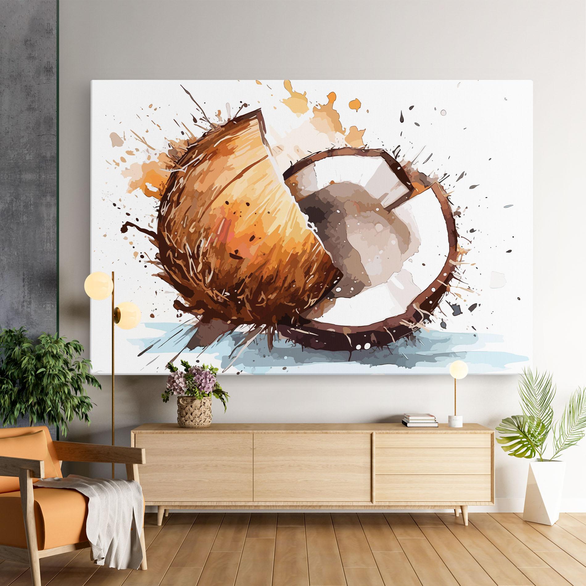 Tablou Canvas Coconut Art mockup 9