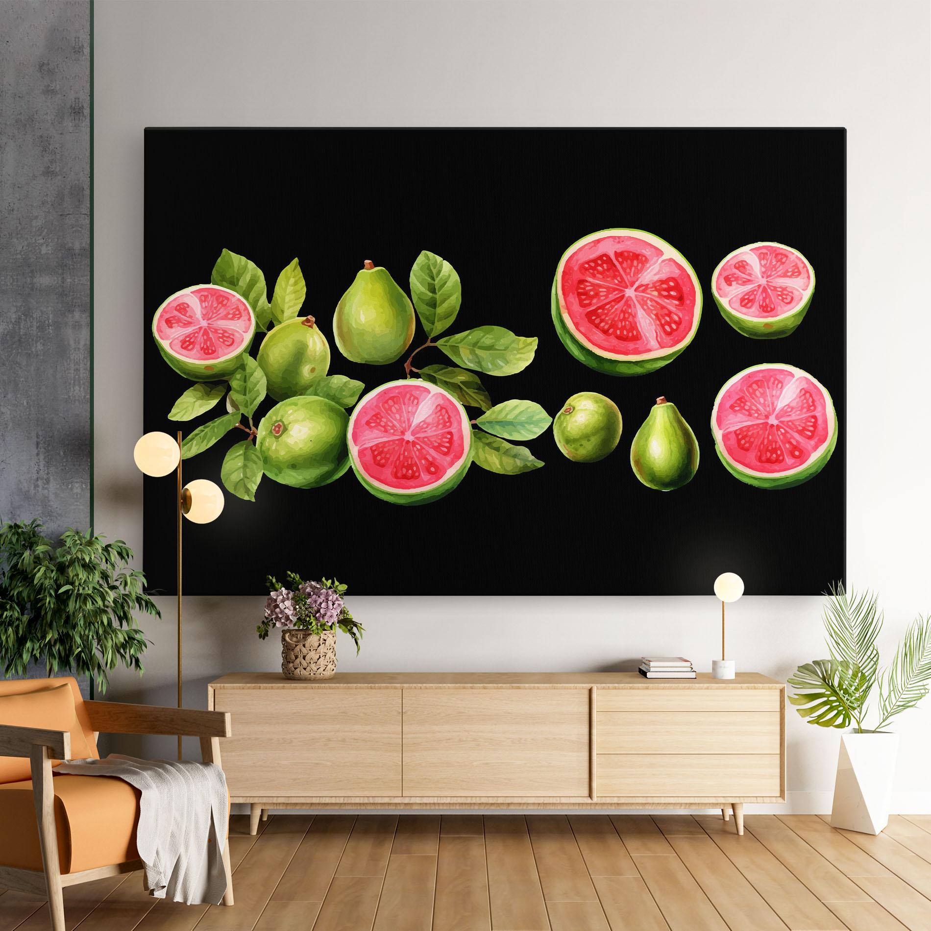Tablou Canvas Green Fruit mockup 9