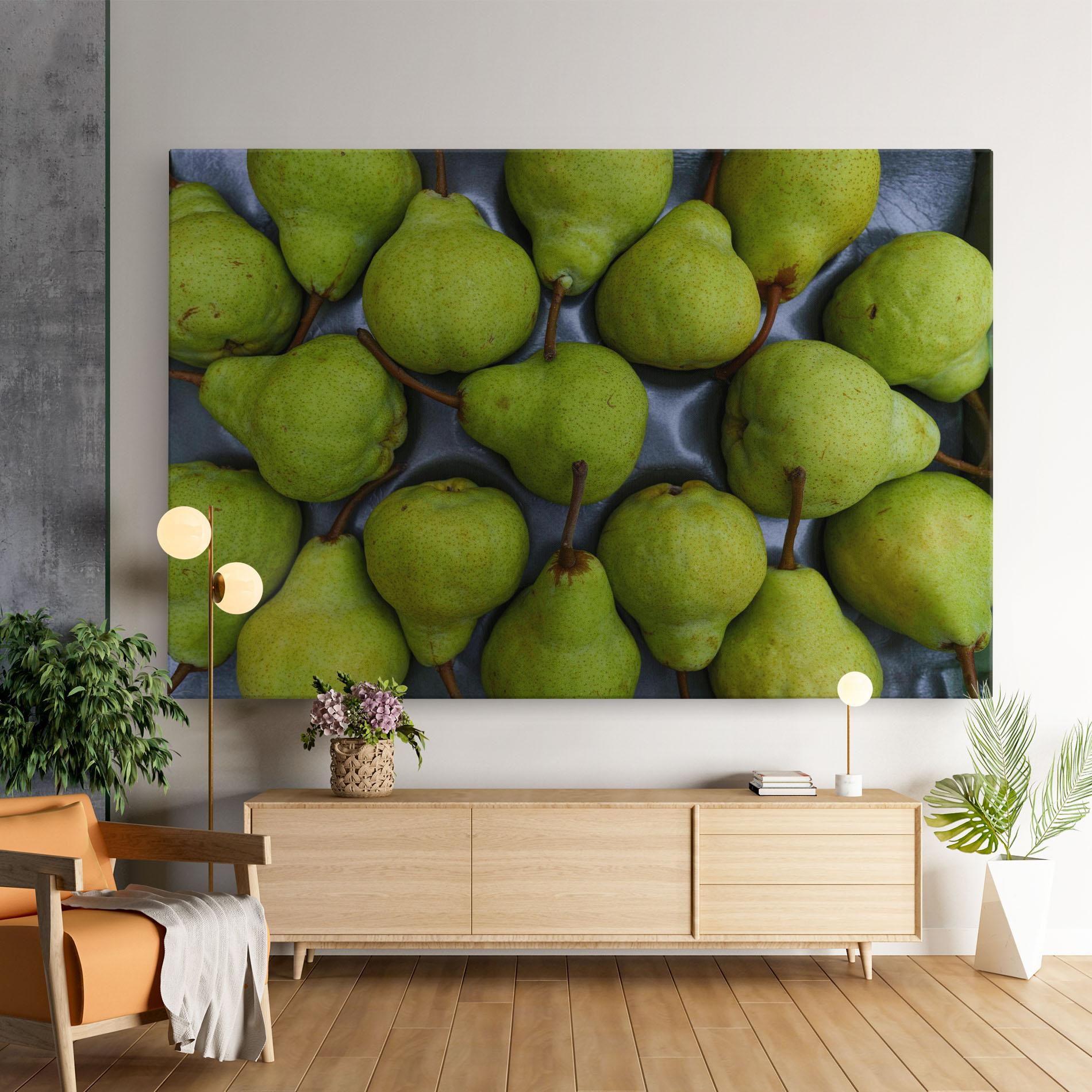 Tablou Canvas Green Pear mockup 9