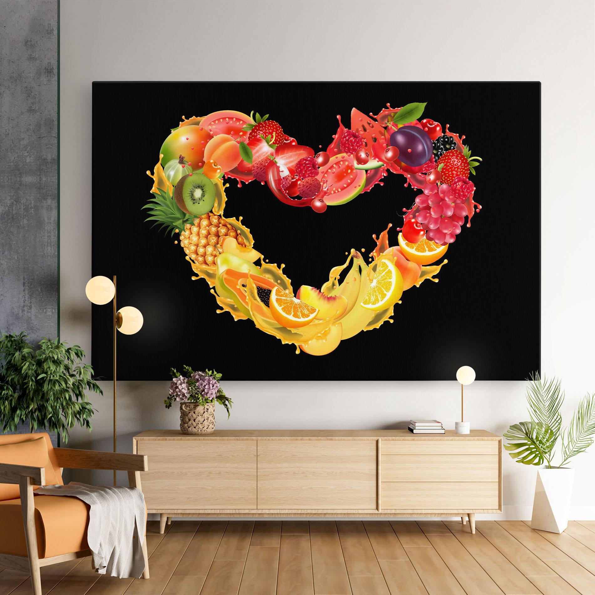 Tablou Canvas Juice Frame mockup 9