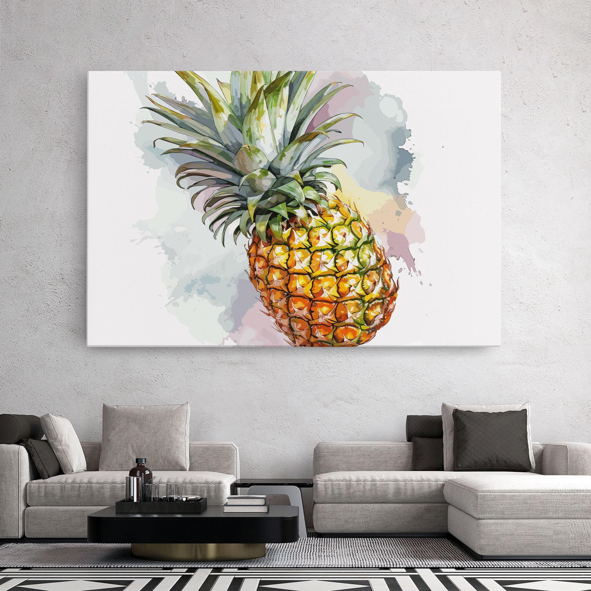 Tablou Canvas Artistic Pineapple mockup 2