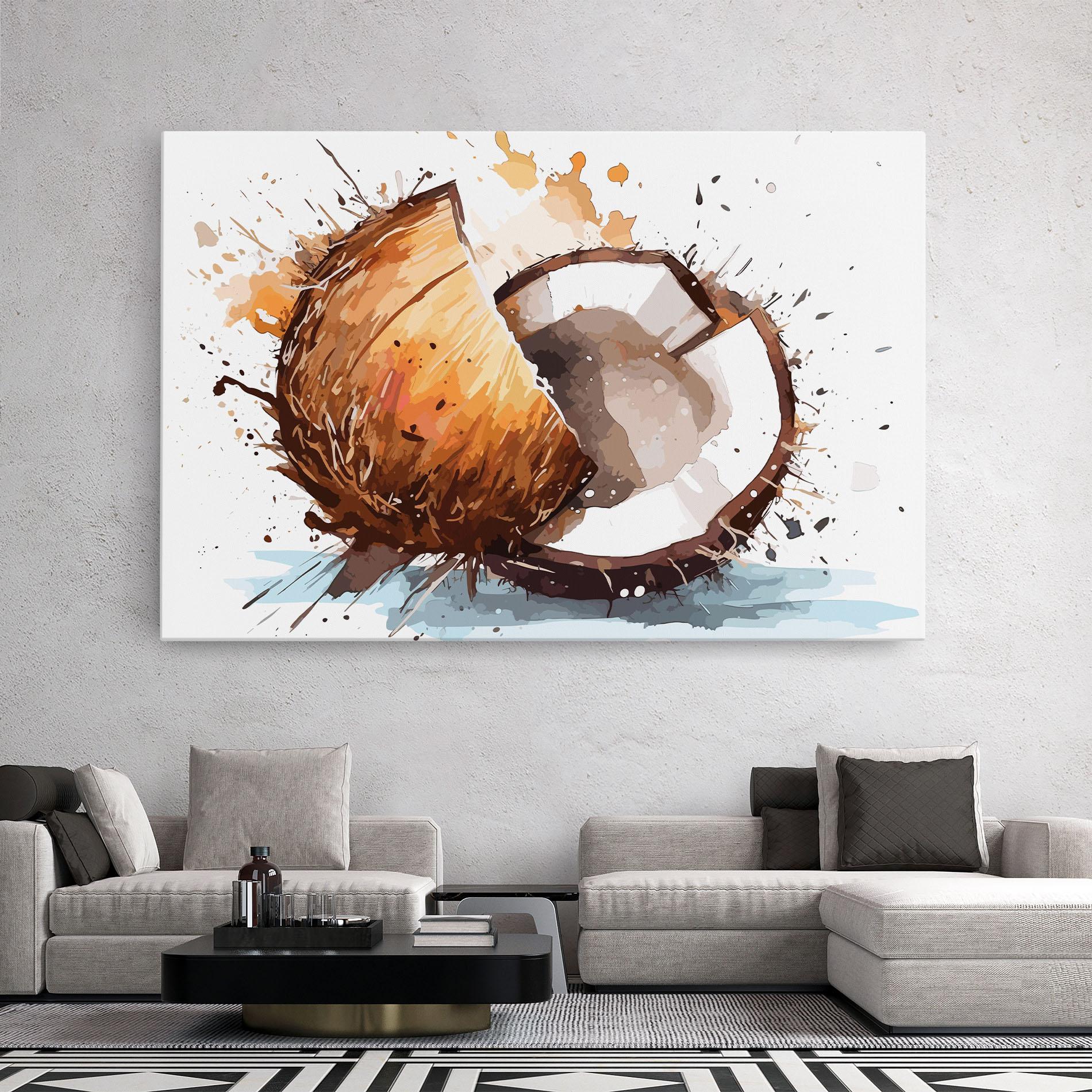 Tablou Canvas Coconut Art mockup 2