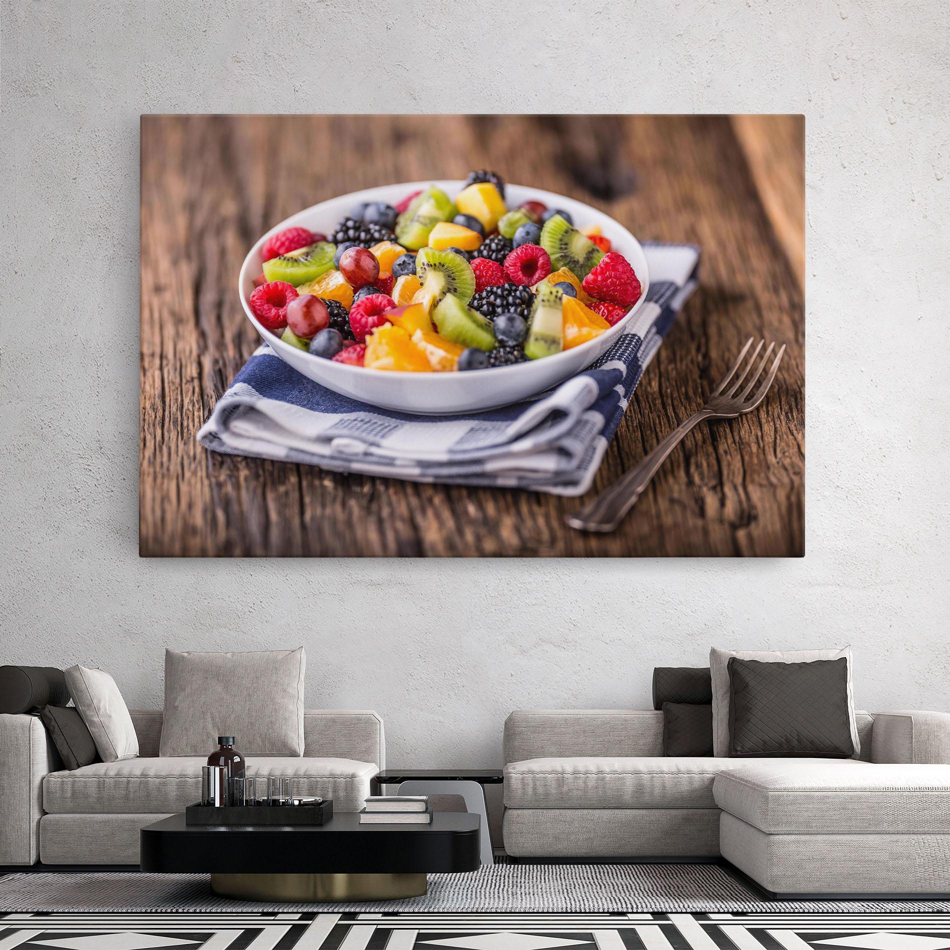 Tablou Canvas Fruit Salad mockup 2