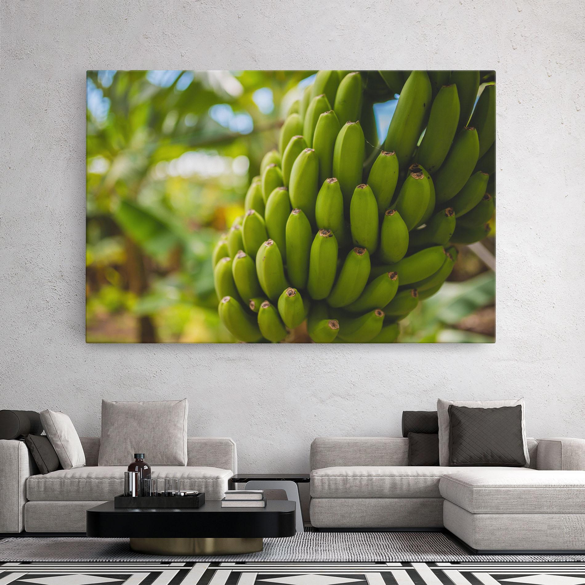 Tablou Canvas Green Banana mockup 2
