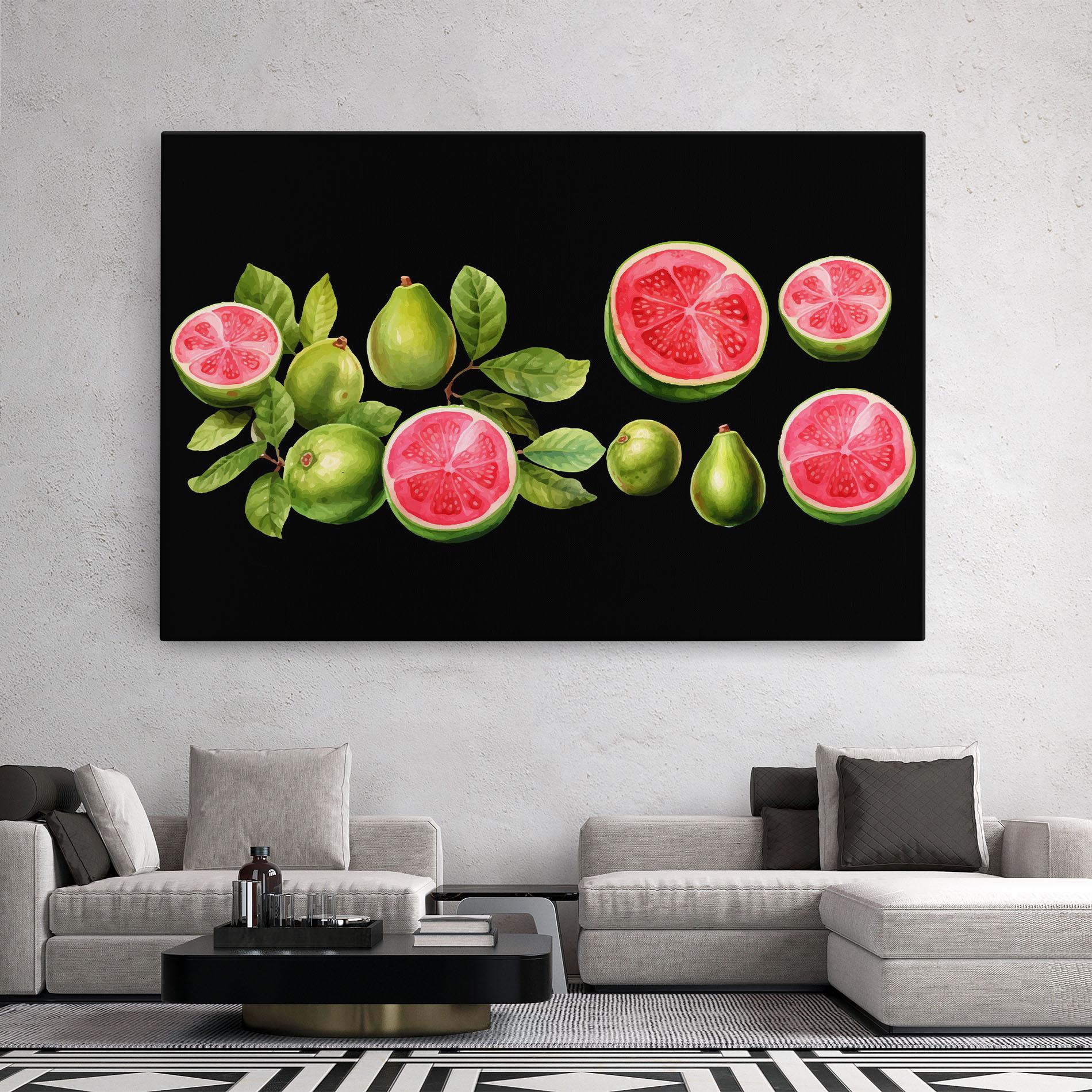 Tablou Canvas Green Fruit mockup 2