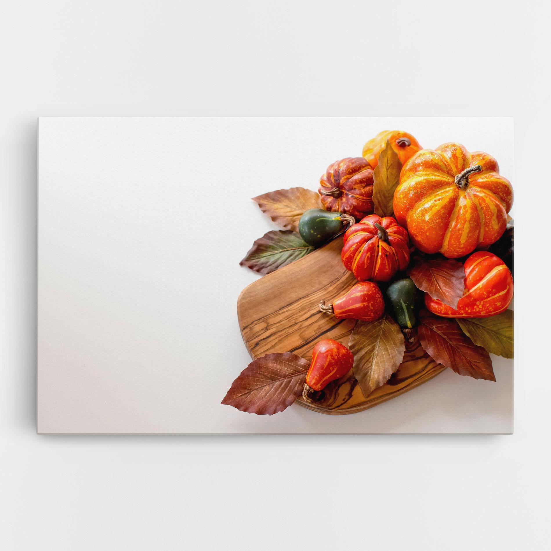 Tablou Canvas Autumn Pumpkins mockup 0