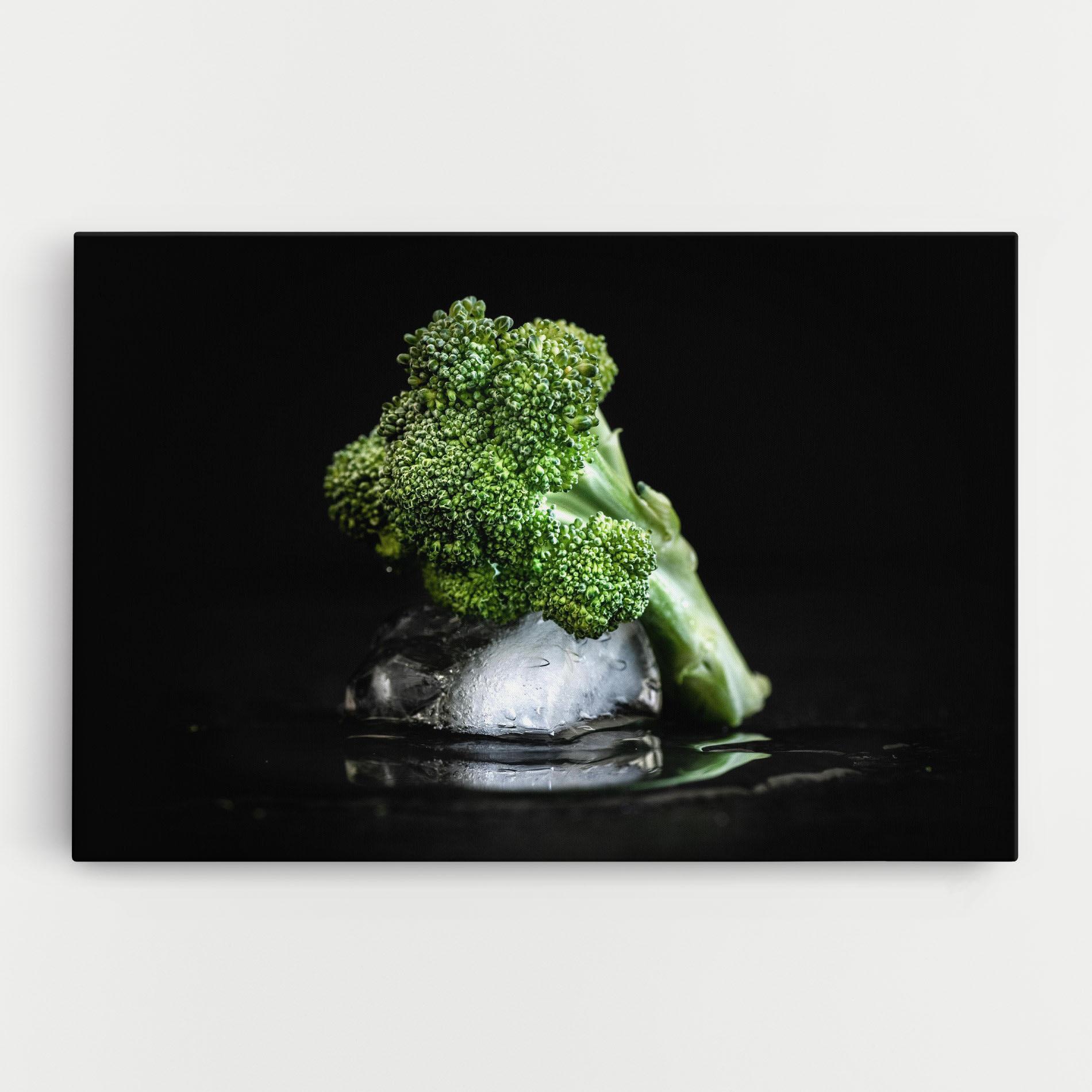 Tablou Canvas Broccoli Water mockup 0