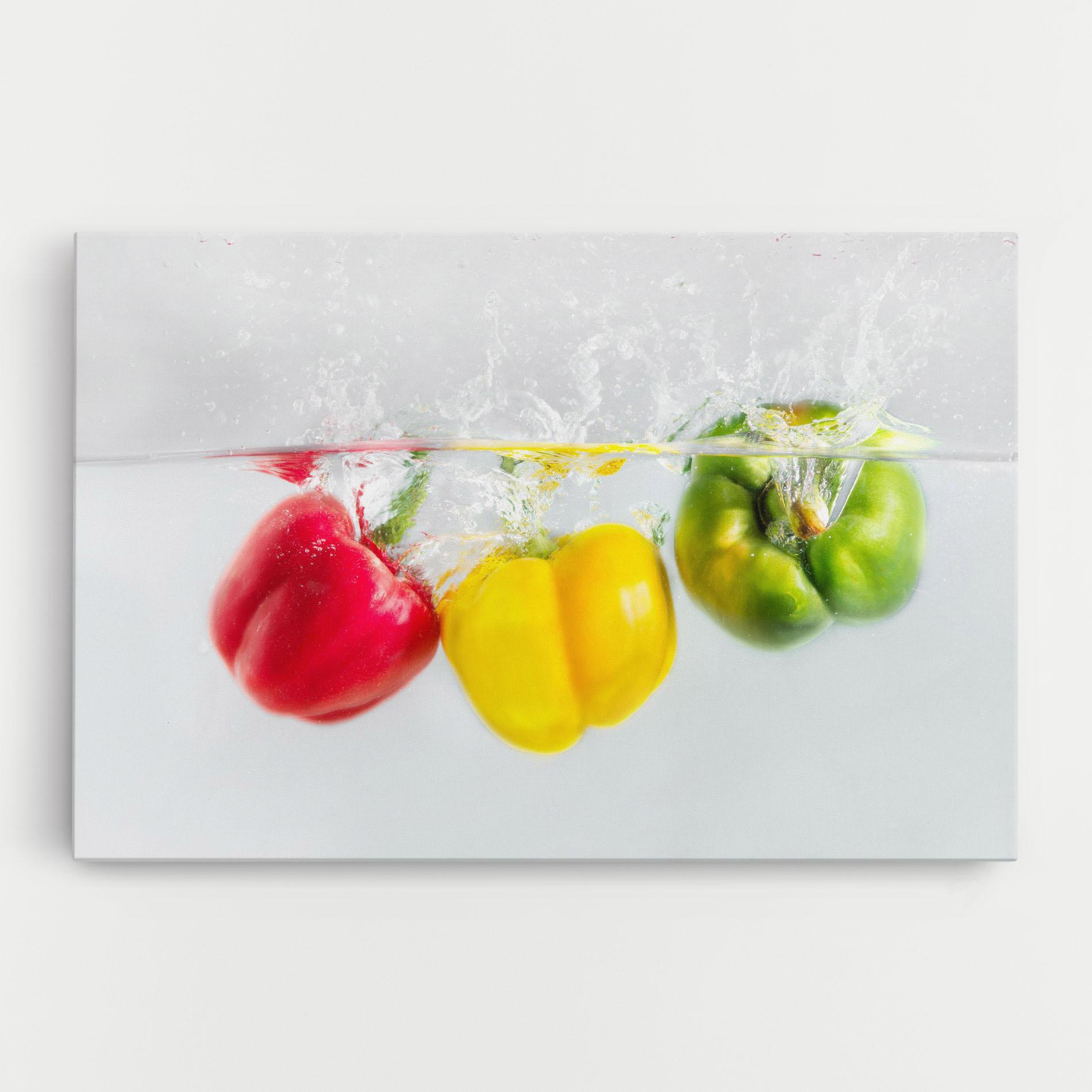 Tablou Canvas Colorful Bellpepper mockup 0