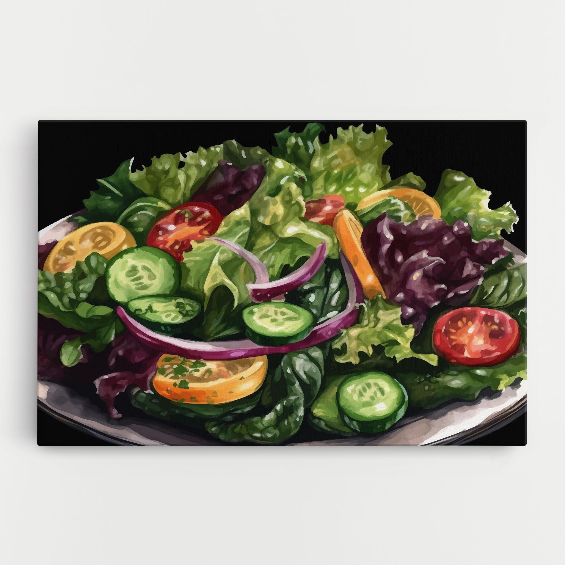 Tablou Canvas Cucumber Salad mockup 0