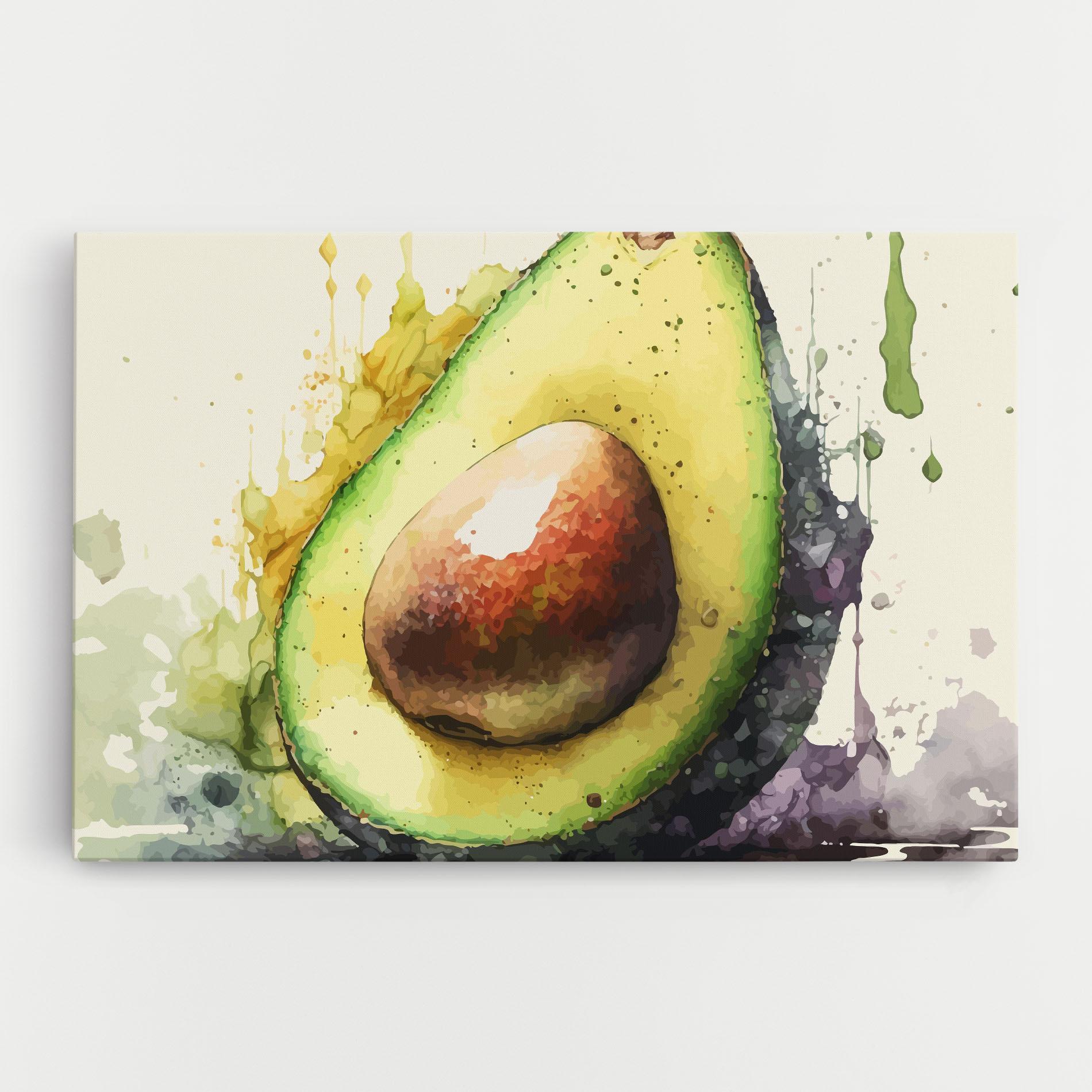 Tablou Canvas Green Avocado Art mockup 0