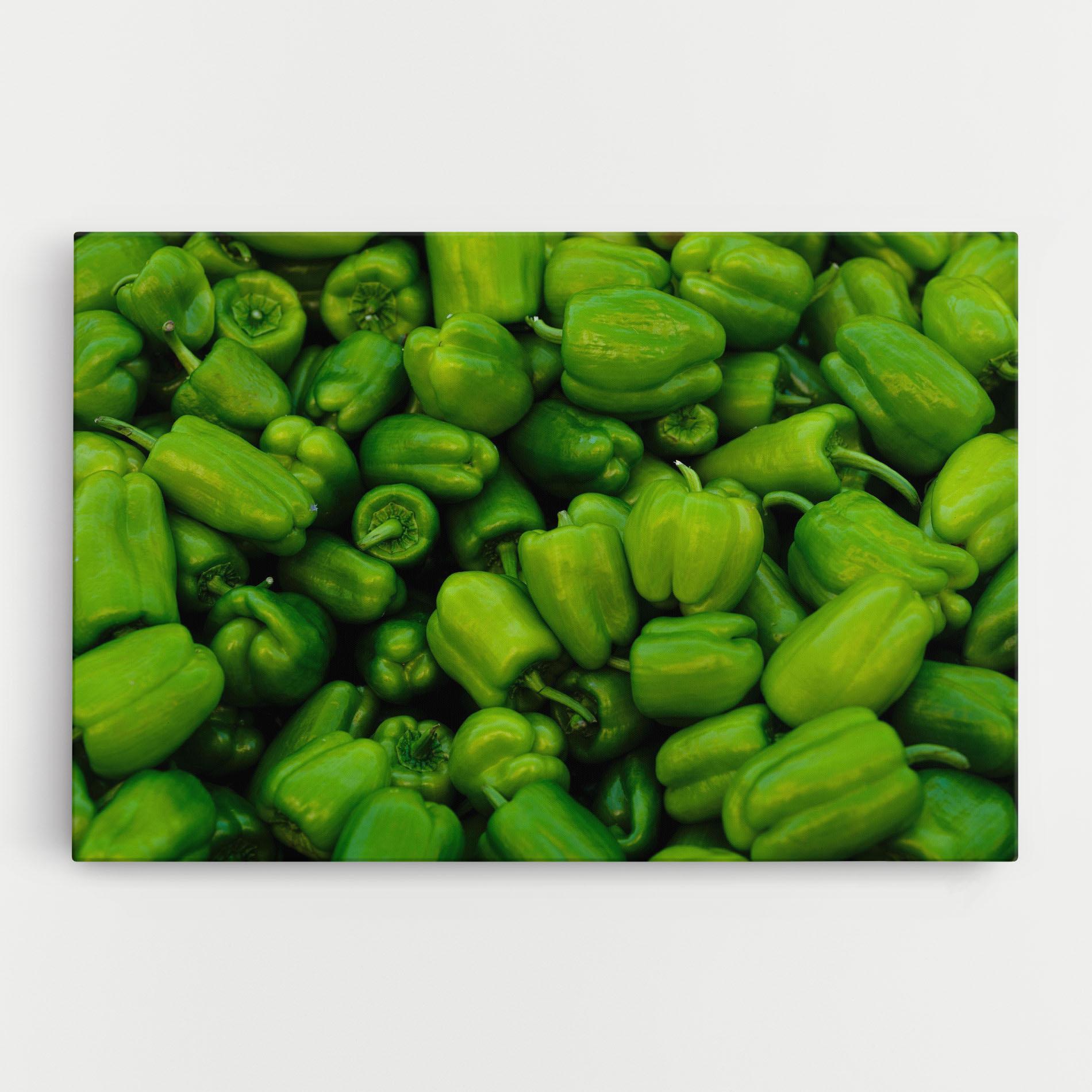 Tablou Canvas Green Bellpepper mockup 0