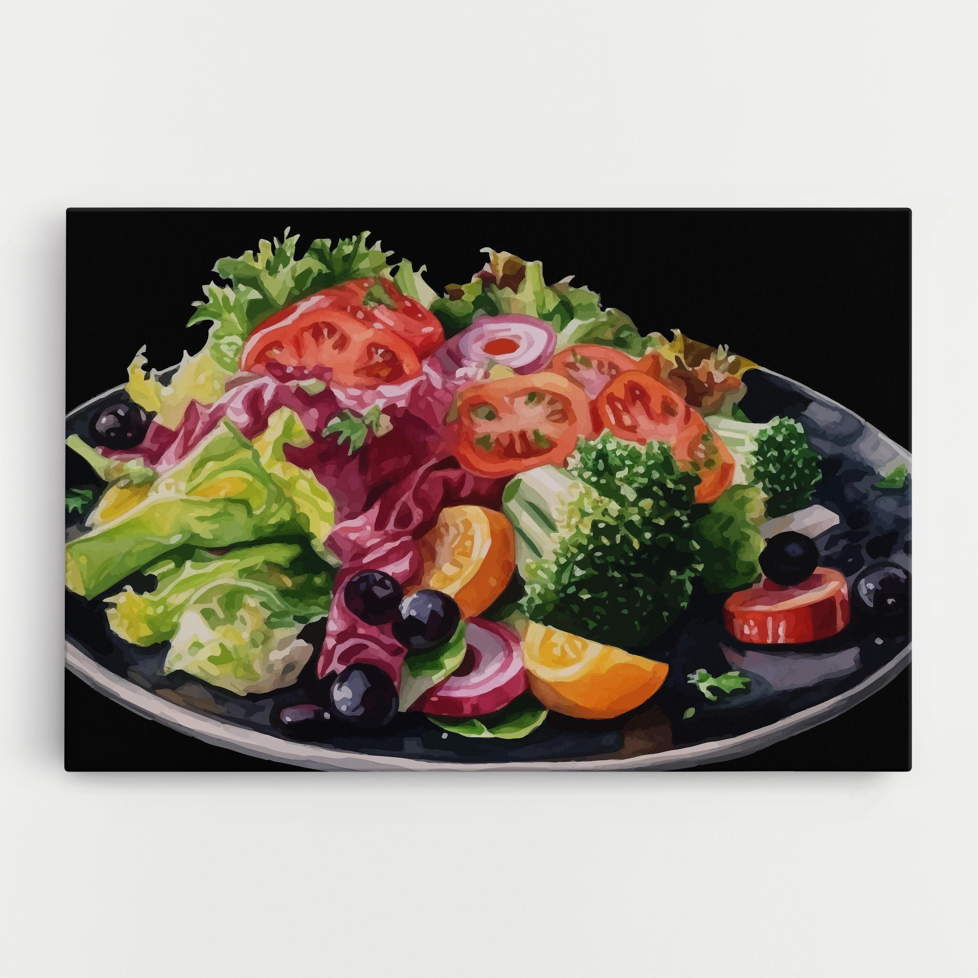 Tablou Canvas Healthy Tomato Food mockup 0